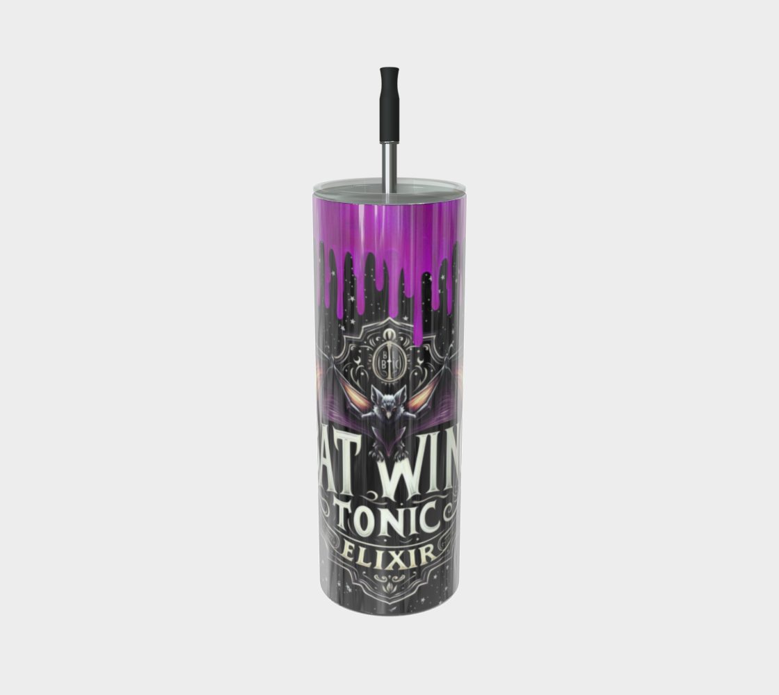 Batwing Tonic (purple drip) Elixir - 20 oz Tumbler