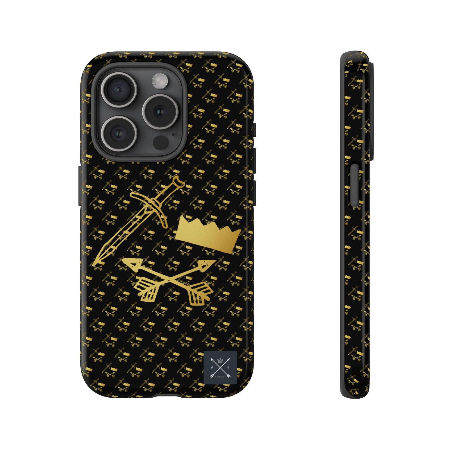 Gold and Bold Warrior - Tough Phone Cases