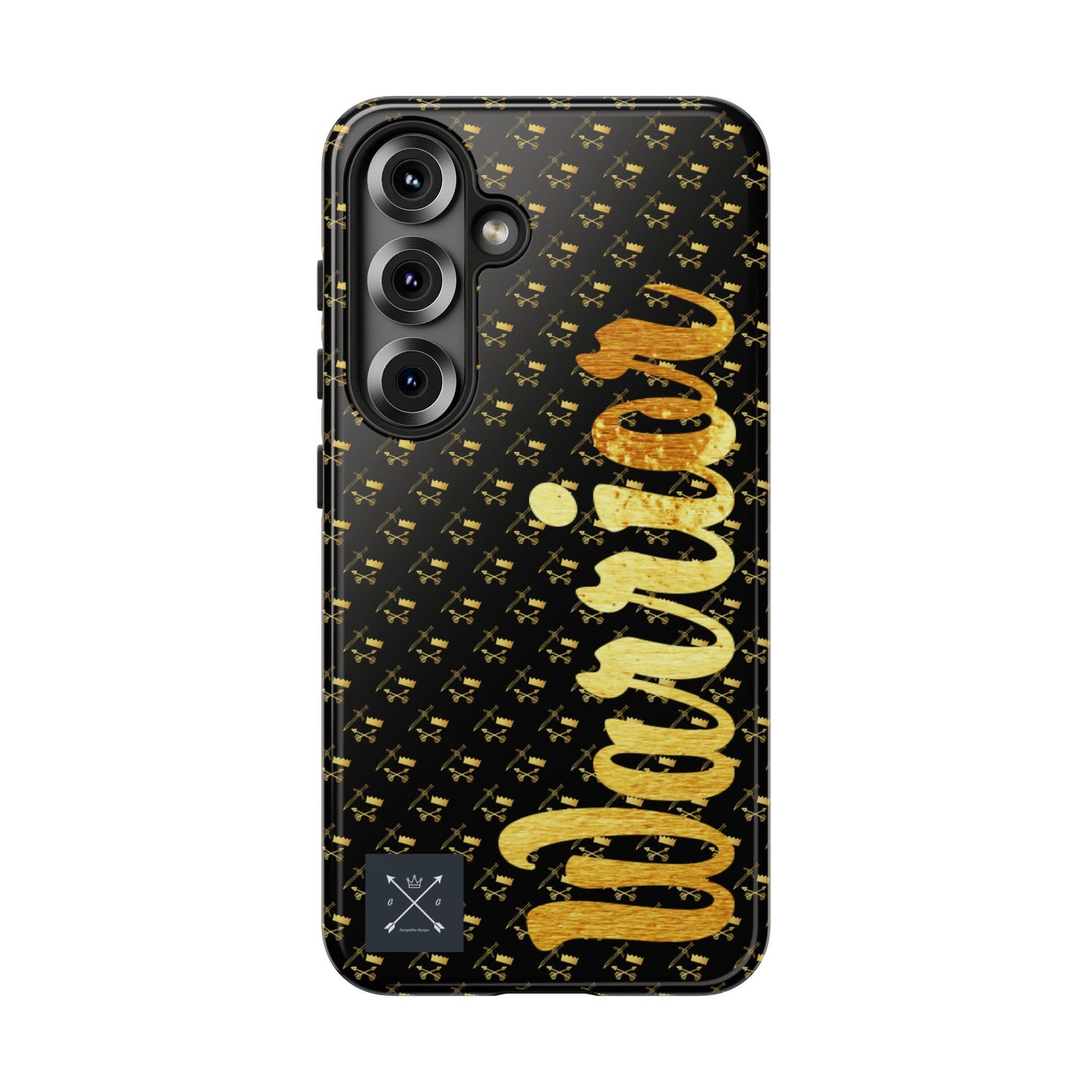 Gold and Bold Warrior - Tough Phone Cases
