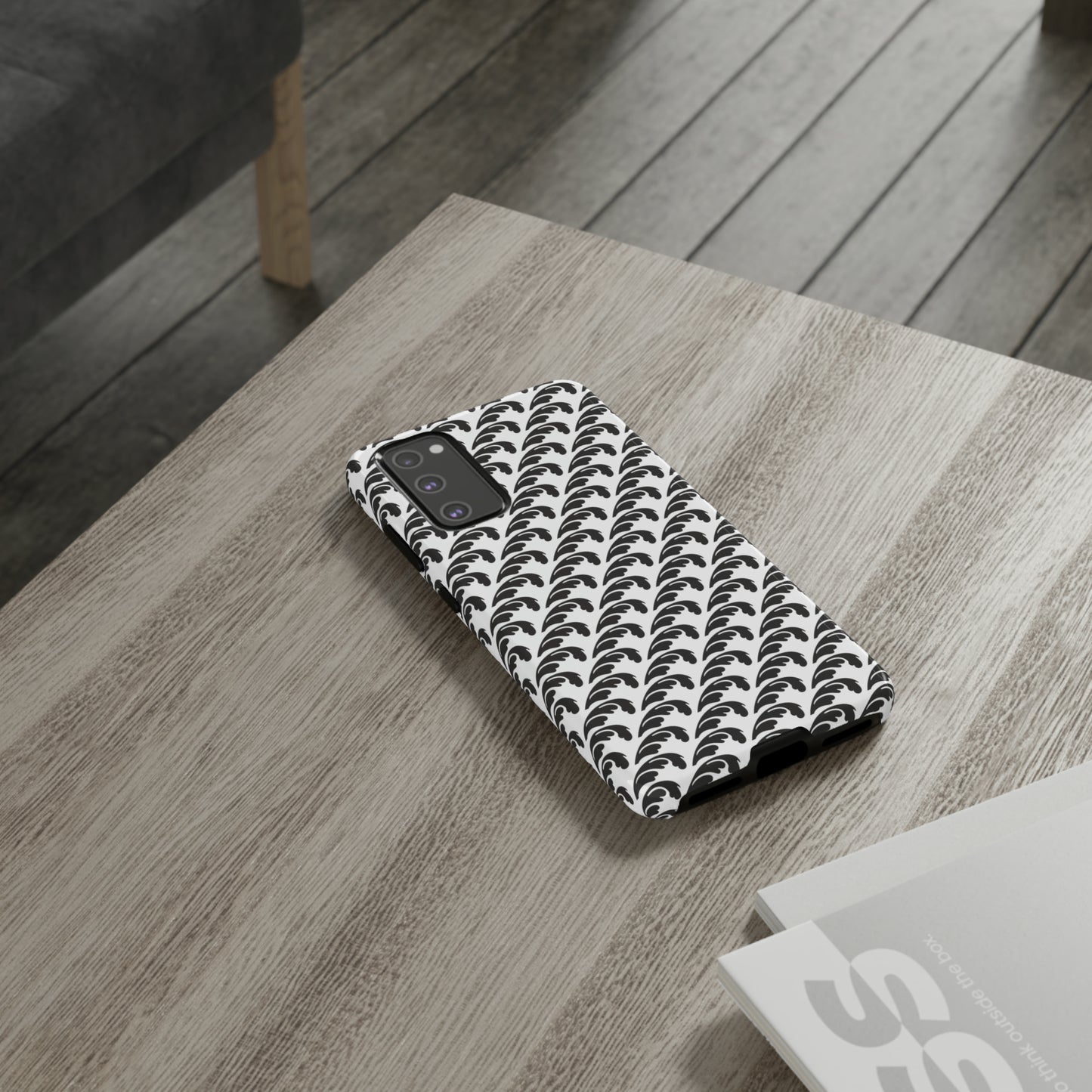 Beautiful Beloved One Flourish (black/white) - Tough Phone Cases