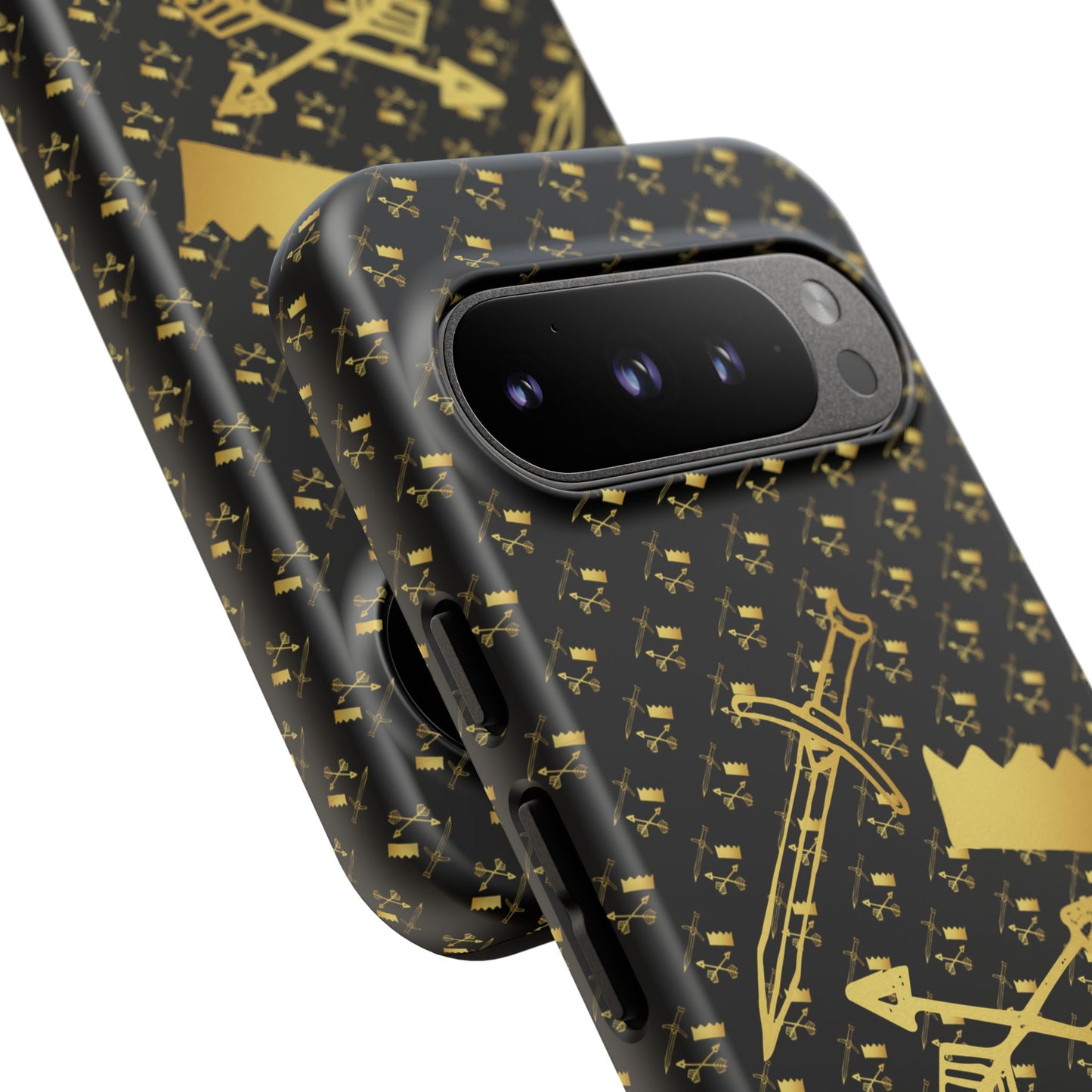 Gold and Bold Warrior - Tough Phone Cases
