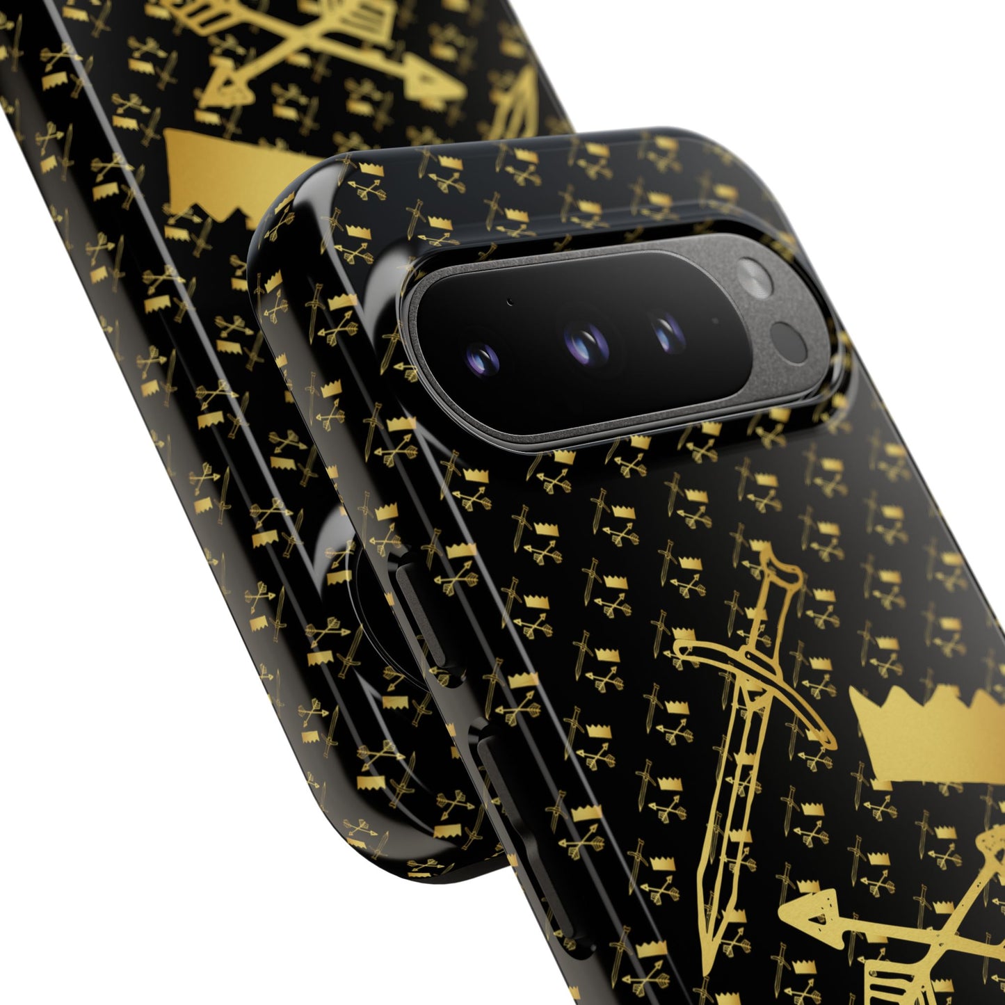 Gold and Bold Warrior - Tough Phone Cases