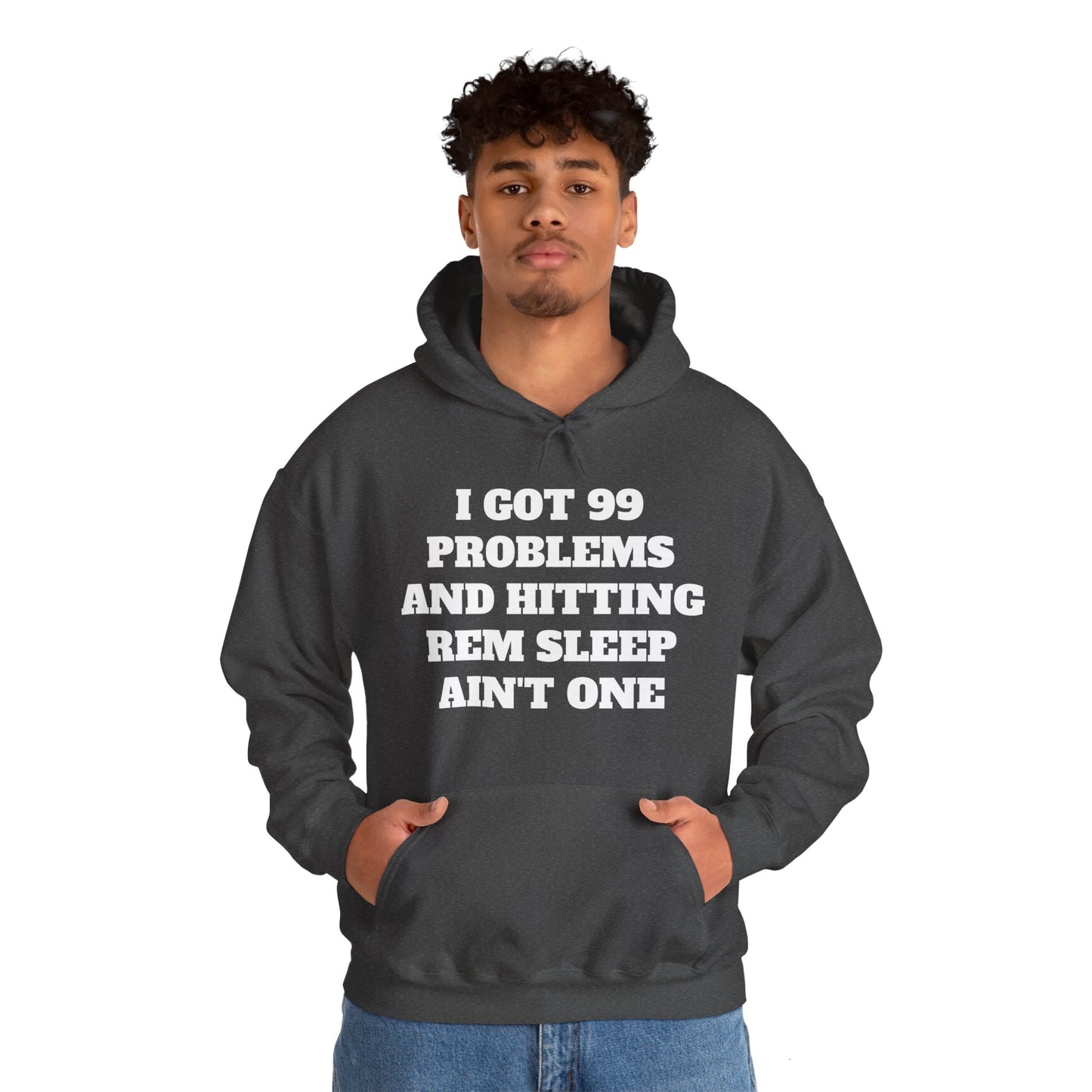 I Got 99 Problems/Narcolepsy Sucks - Unisex Heavy Blend™- Hooded Sweatshirt