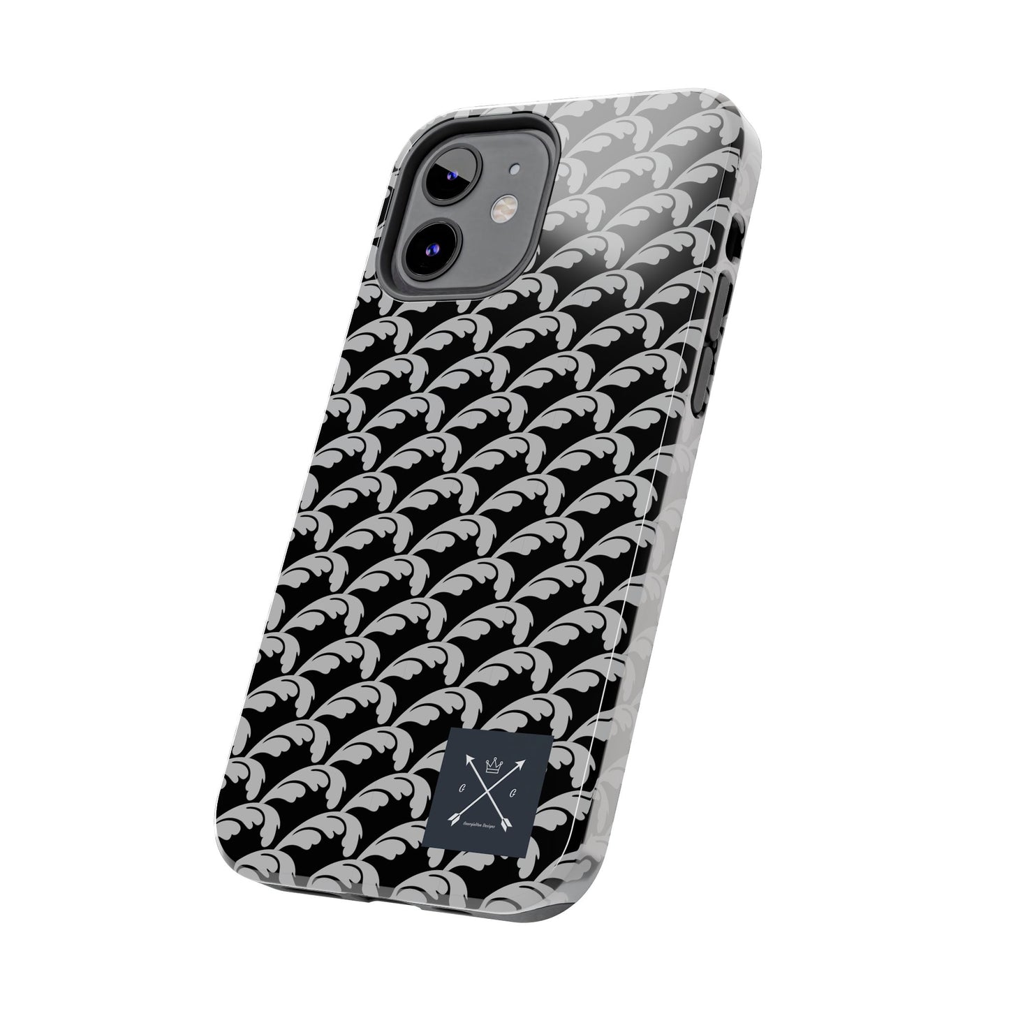 Beautiful Beloved One Flourish (silver/black) - Tough Phone Cases