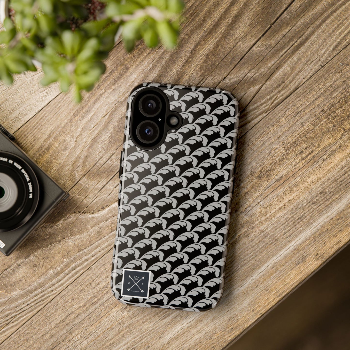 Beautiful Beloved One Flourish (black/silver) - Tough Phone Cases