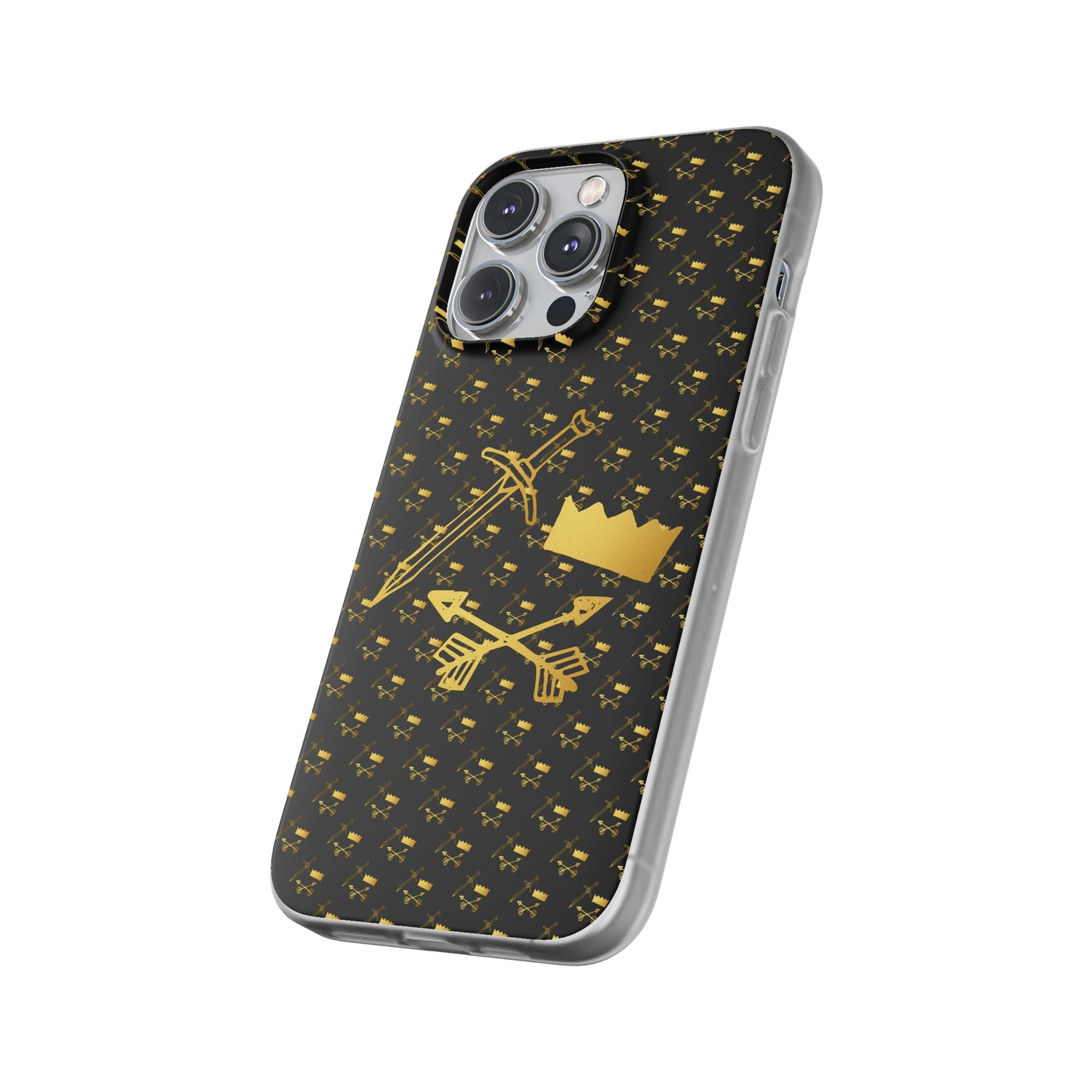 Gold and Bold Warrior - Flexi  Phone Cases