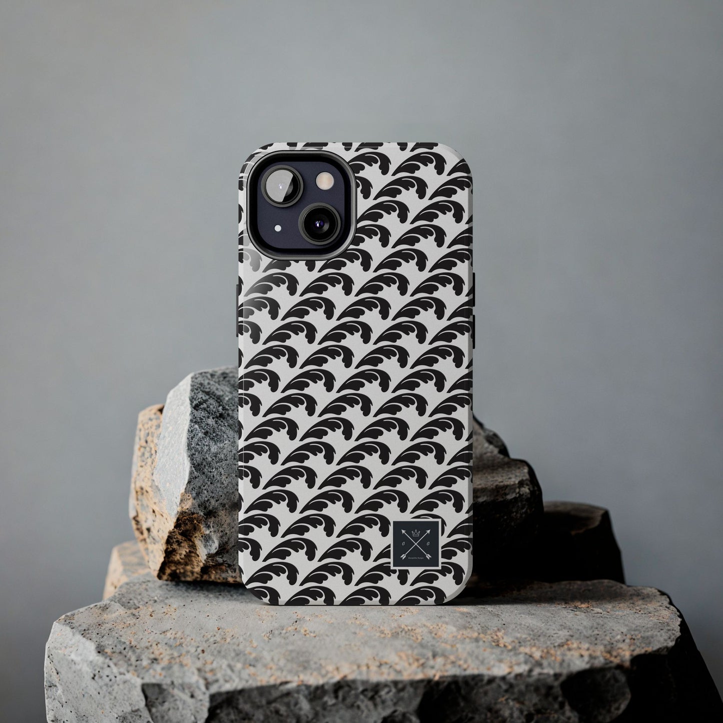 Beautiful Beloved One Flourish (black/white) - Tough Phone Cases