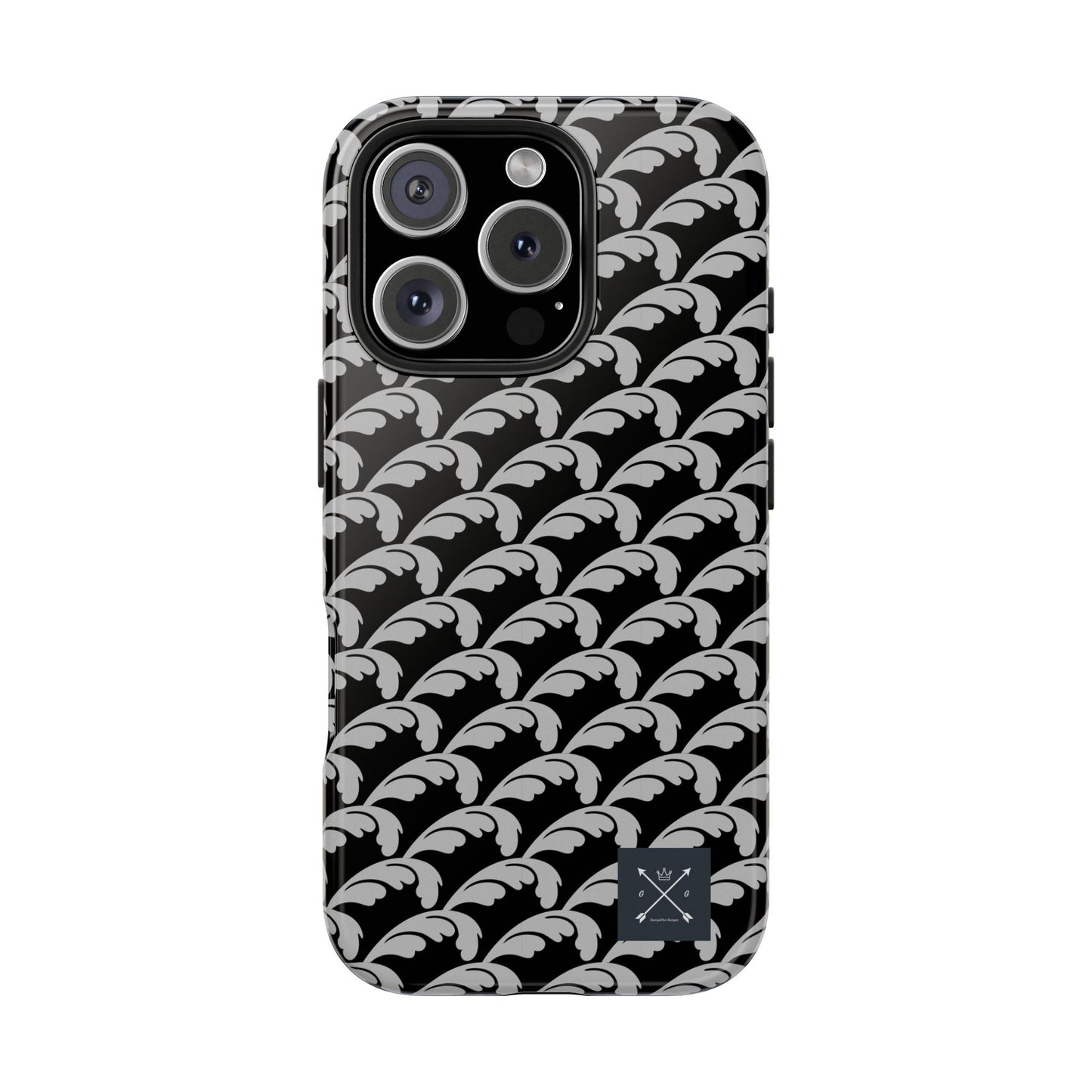 Beautiful Beloved One Flourish (silver/black) - Tough Phone Cases