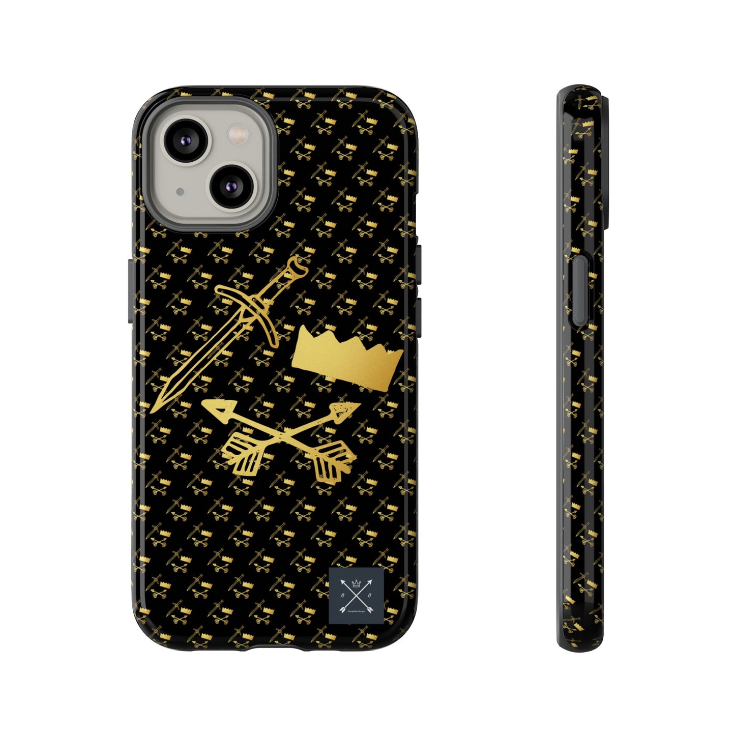 Gold and Bold Warrior - Tough Phone Cases