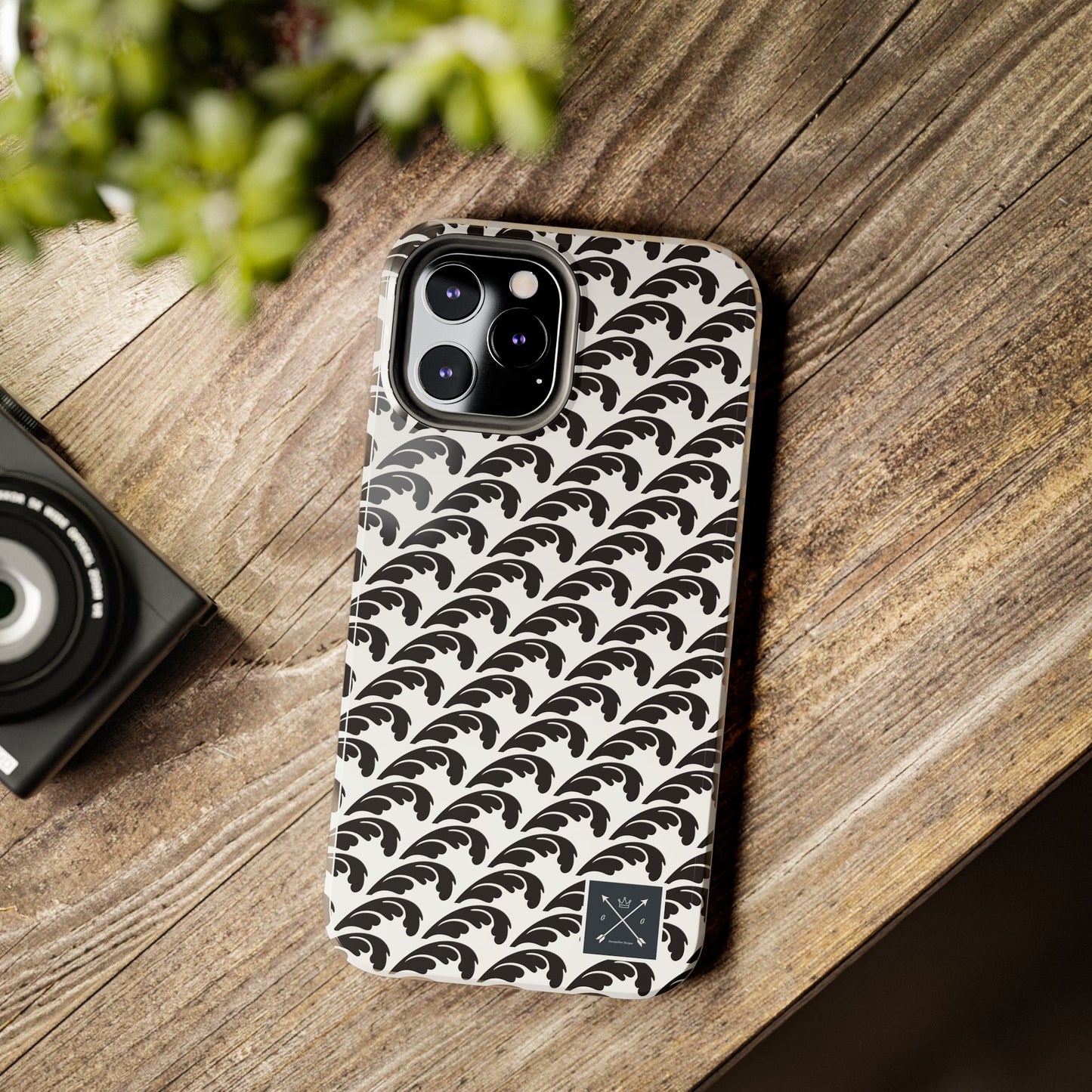 Beautiful Beloved One Flourish (black/white) - Tough Phone Cases