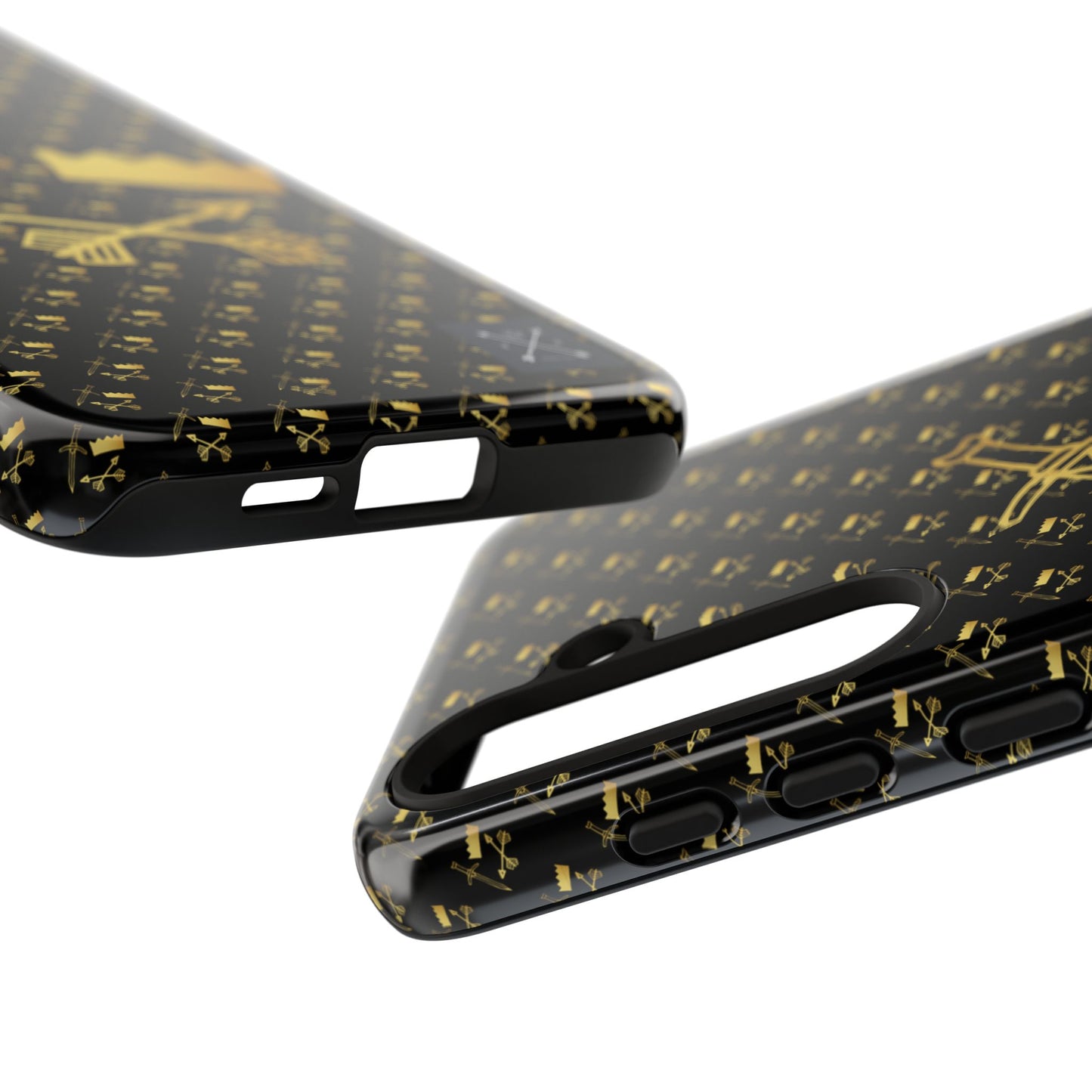 Gold and Bold Warrior - Tough Phone Cases