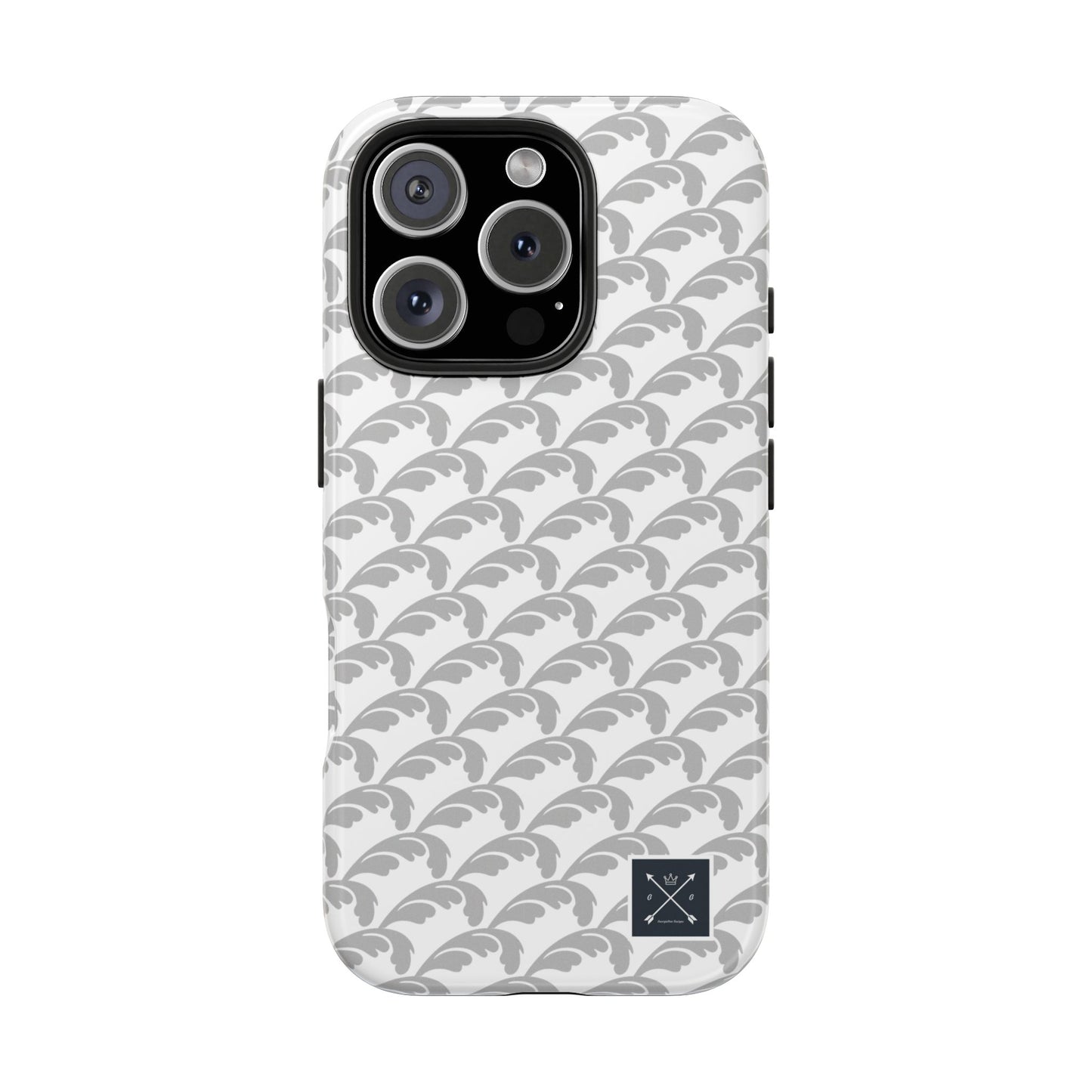 Beautiful Beloved Flourish (white/silver) - Tough Phone Cases