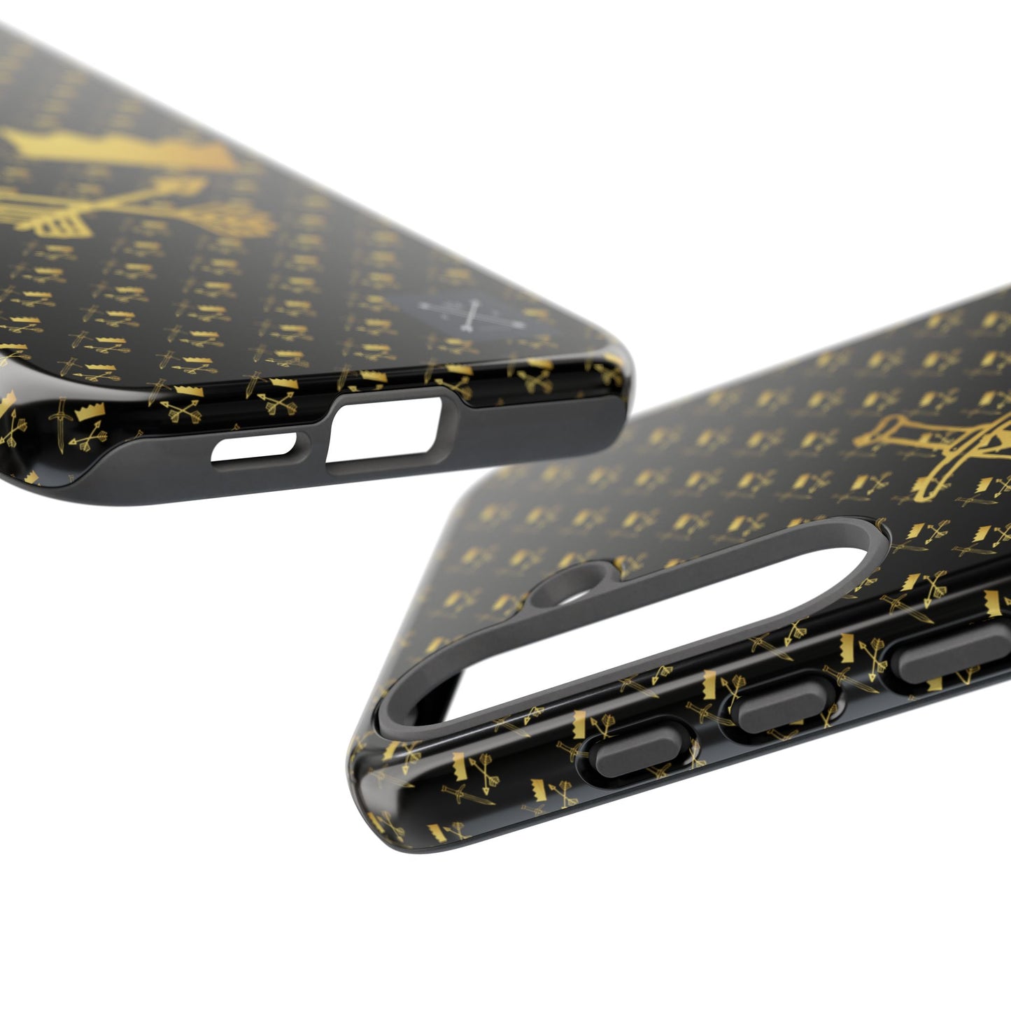 Gold and Bold Warrior - Tough Phone Cases