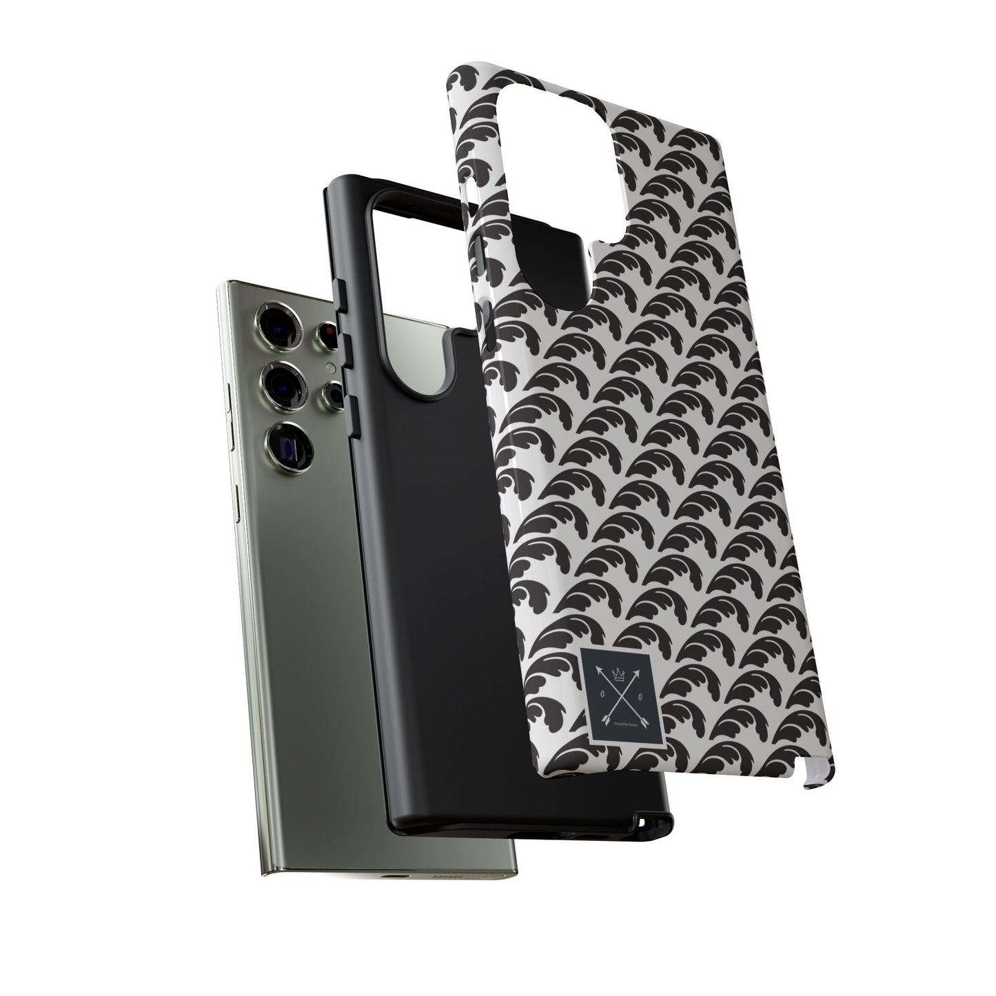 Beautiful Beloved One Flourish (black/white) - Tough Phone Cases