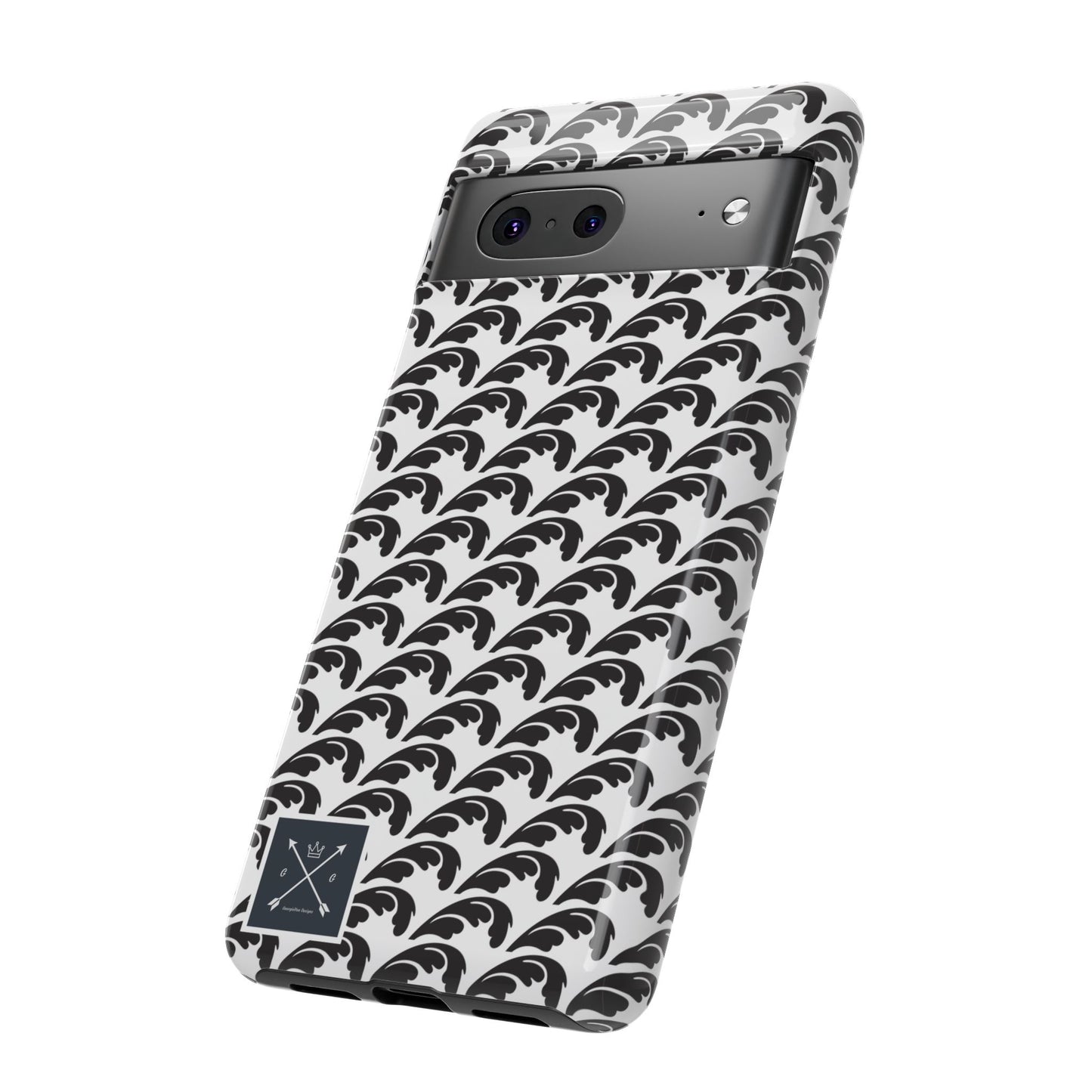 Beautiful Beloved One Flourish (black/white) - Tough Phone Cases