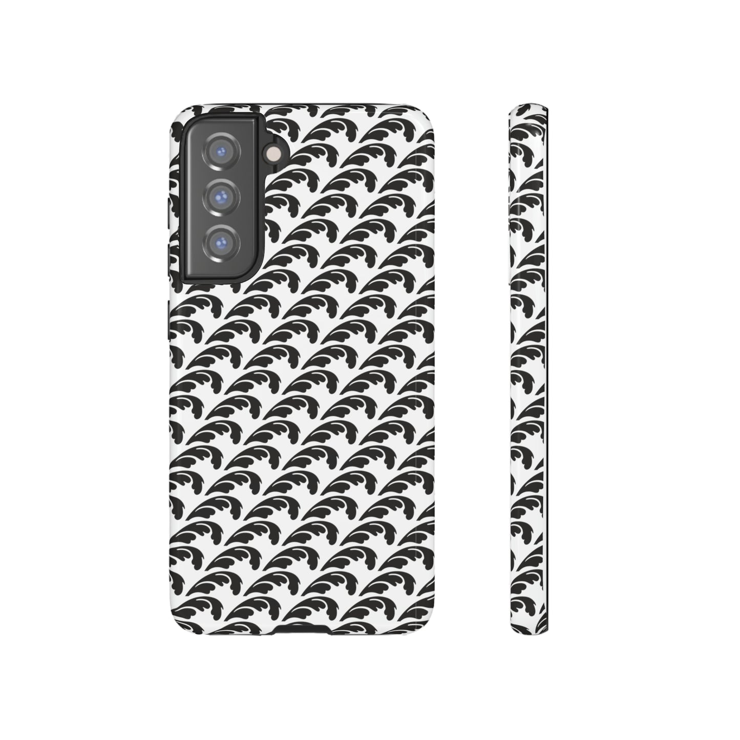 Beautiful Beloved One Flourish (black/white) - Tough Phone Cases