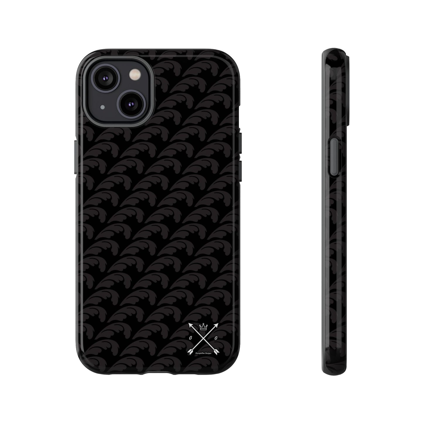 Beautiful Beloved One Flourish - Tough Phone Cases (black/black)