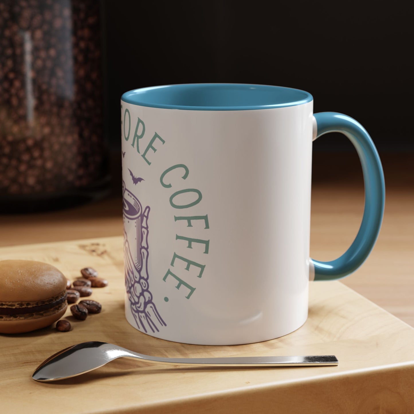 Nightmare Before Coffee - Accent Coffee Mug (11, 15oz)