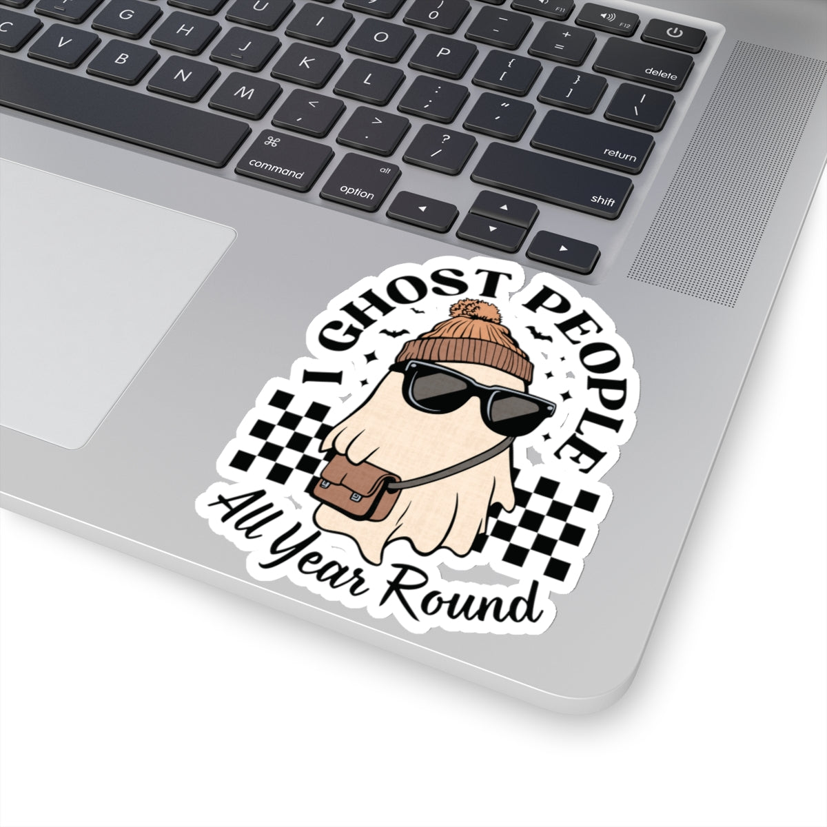 I Ghost People All Year Around - Kiss-Cut Stickers