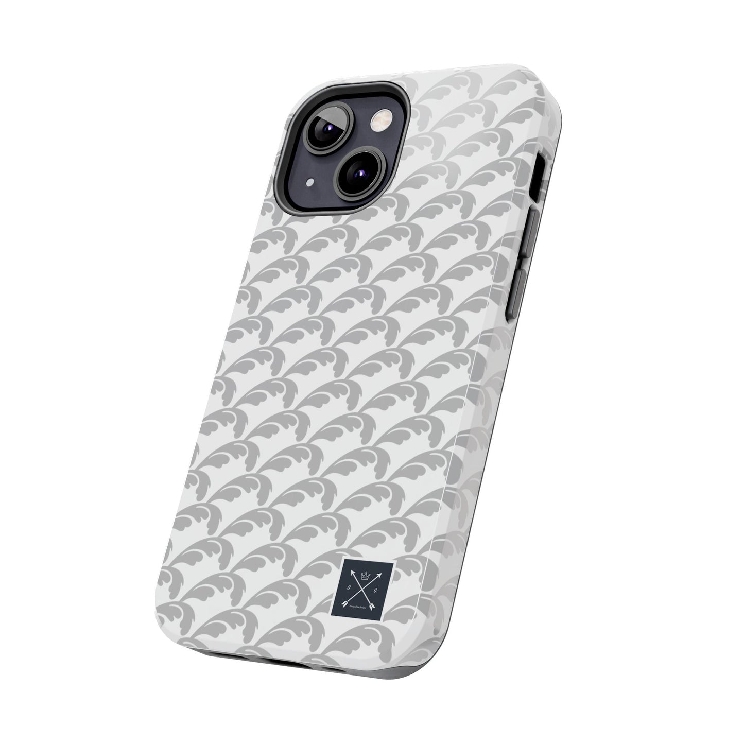 Beautiful Beloved Flourish (white/silver) - Tough Phone Cases