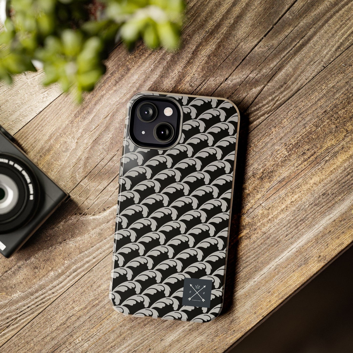 Beautiful Beloved One Flourish (silver/black) - Tough Phone Cases