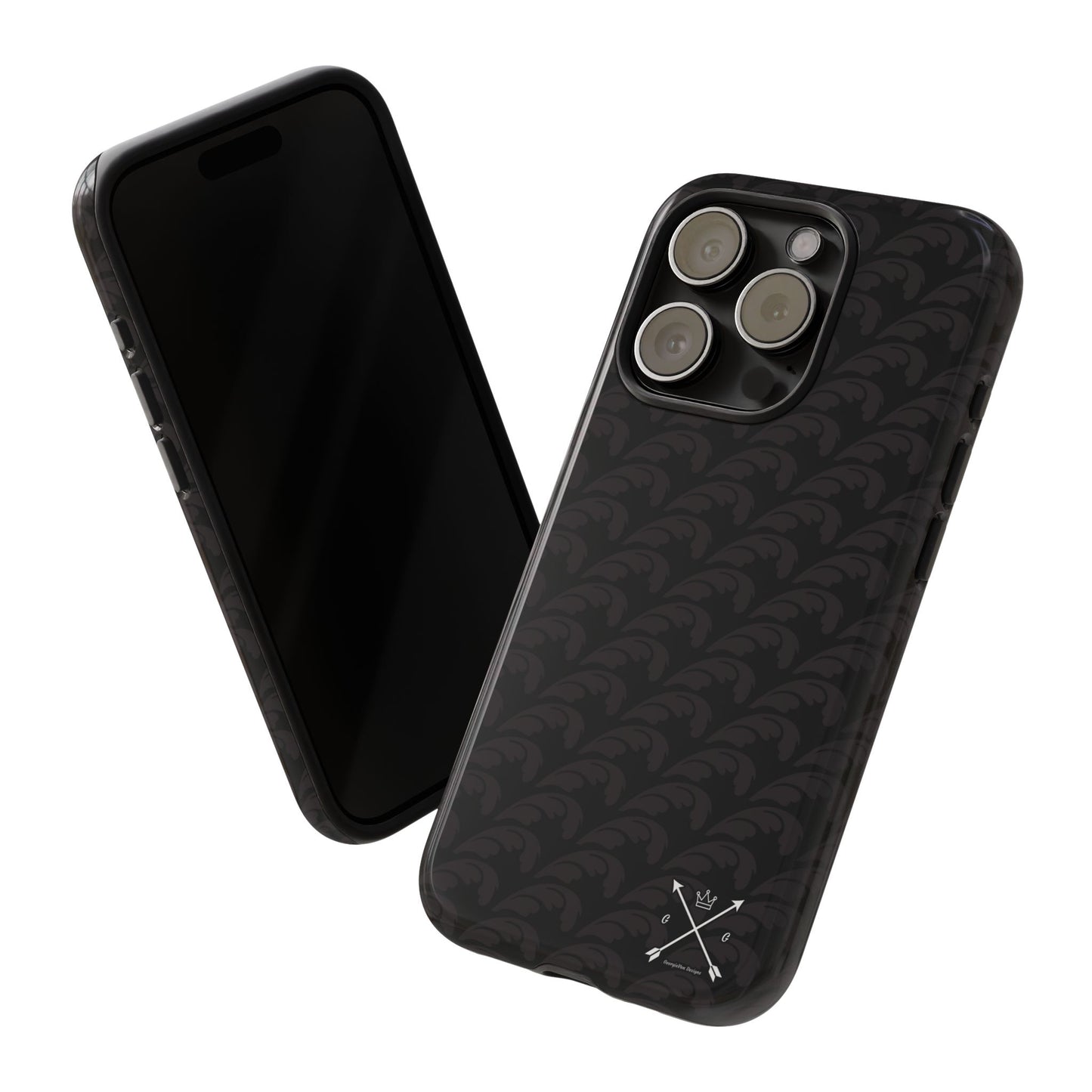 Beautiful Beloved One Flourish - Tough Phone Cases (black/black)