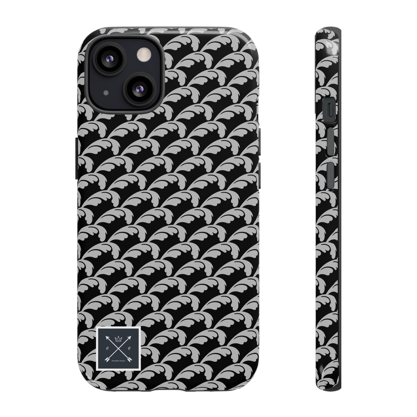 Beautiful Beloved One Flourish (black/silver) - Tough Phone Cases