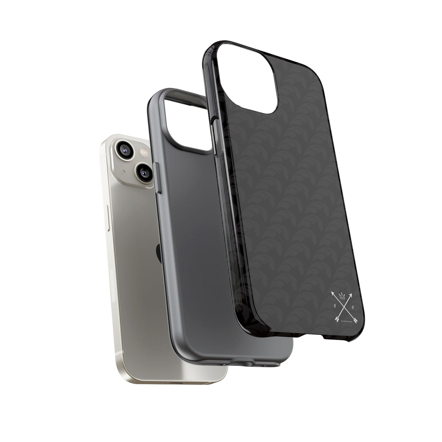 Beautiful Beloved One Flourish - Tough Phone Cases (black/black)