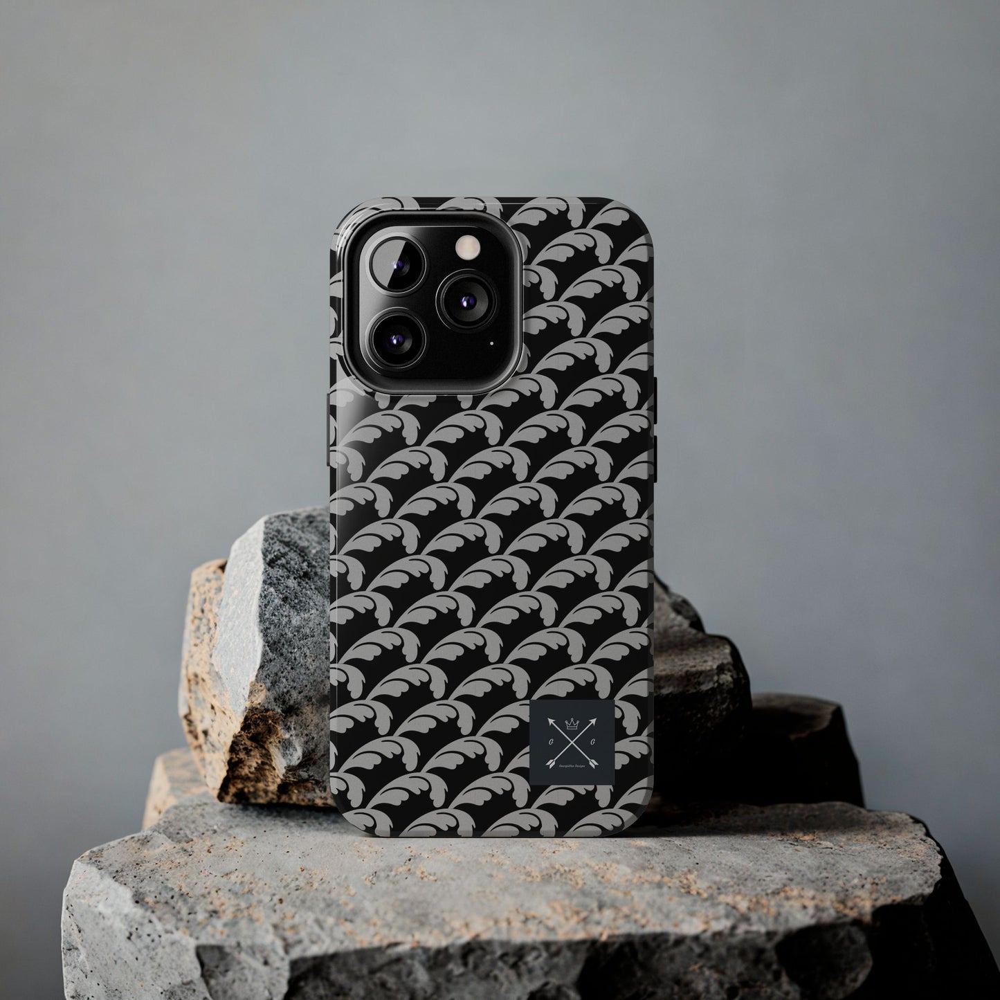 Beautiful Beloved One Flourish (silver/black) - Tough Phone Cases