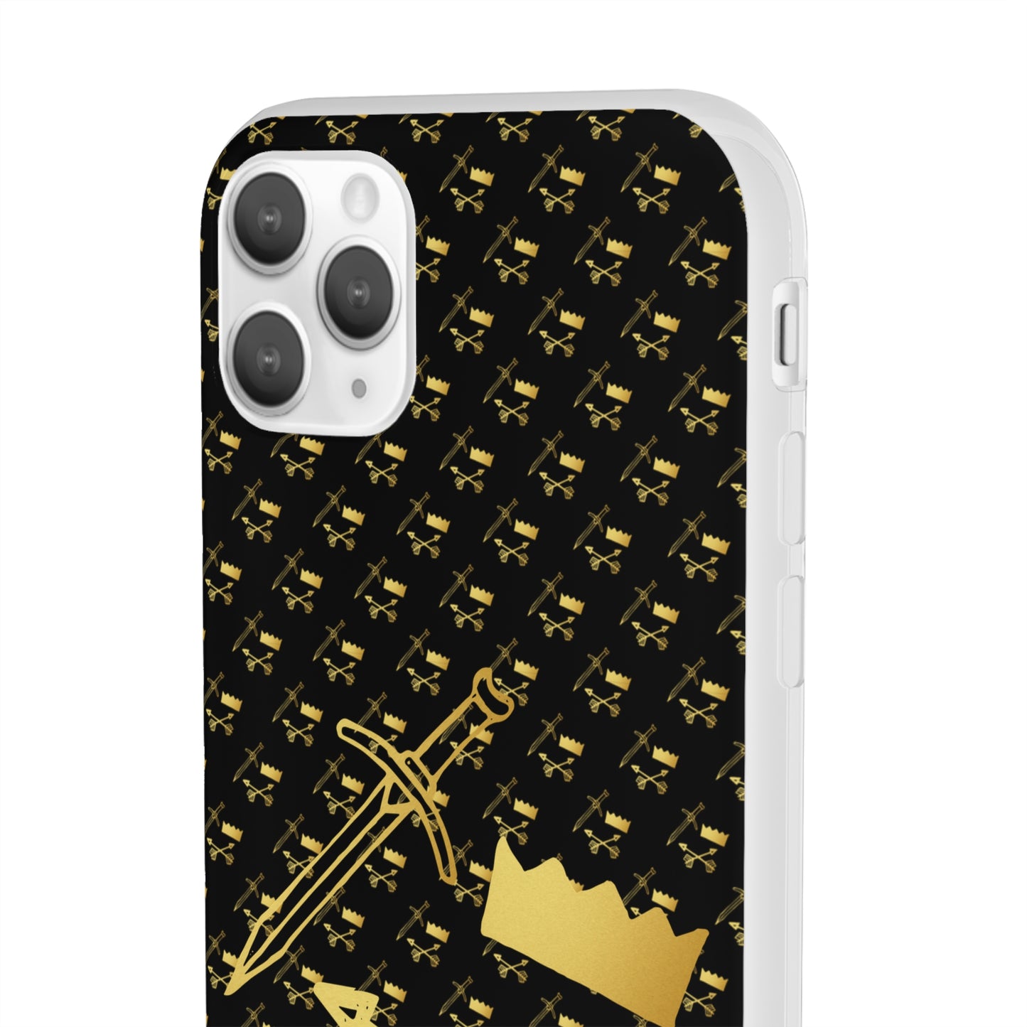 Gold and Bold Warrior - Flexi  Phone Cases