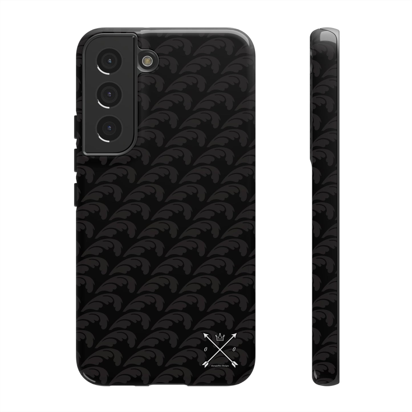 Beautiful Beloved One Flourish - Tough Phone Cases (black/black)