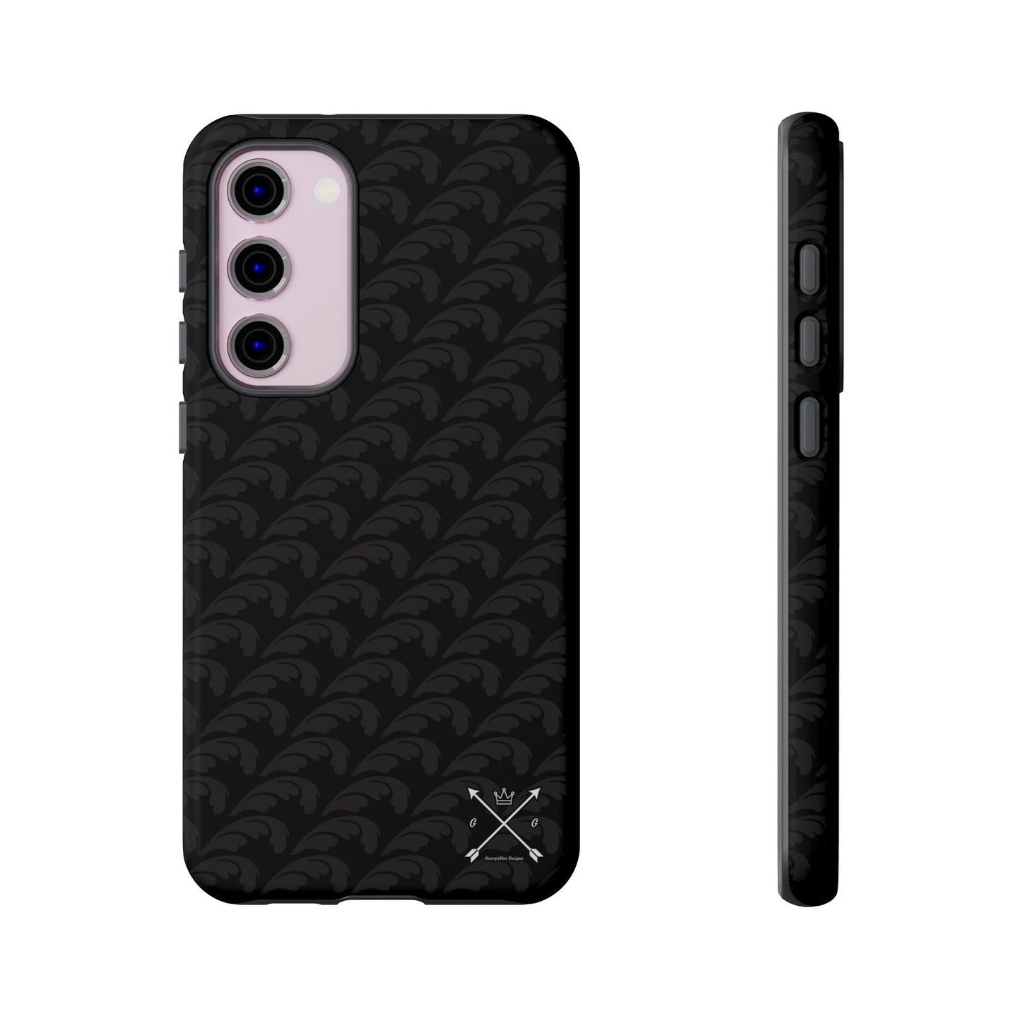 Beautiful Beloved One Flourish - Tough Phone Cases (black/black)