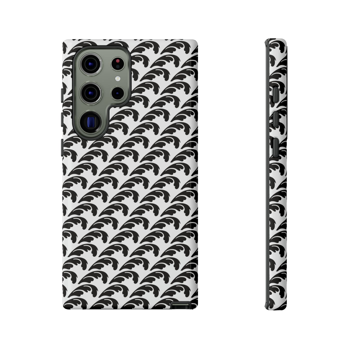Beautiful Beloved One Flourish (black/white) - Tough Phone Cases