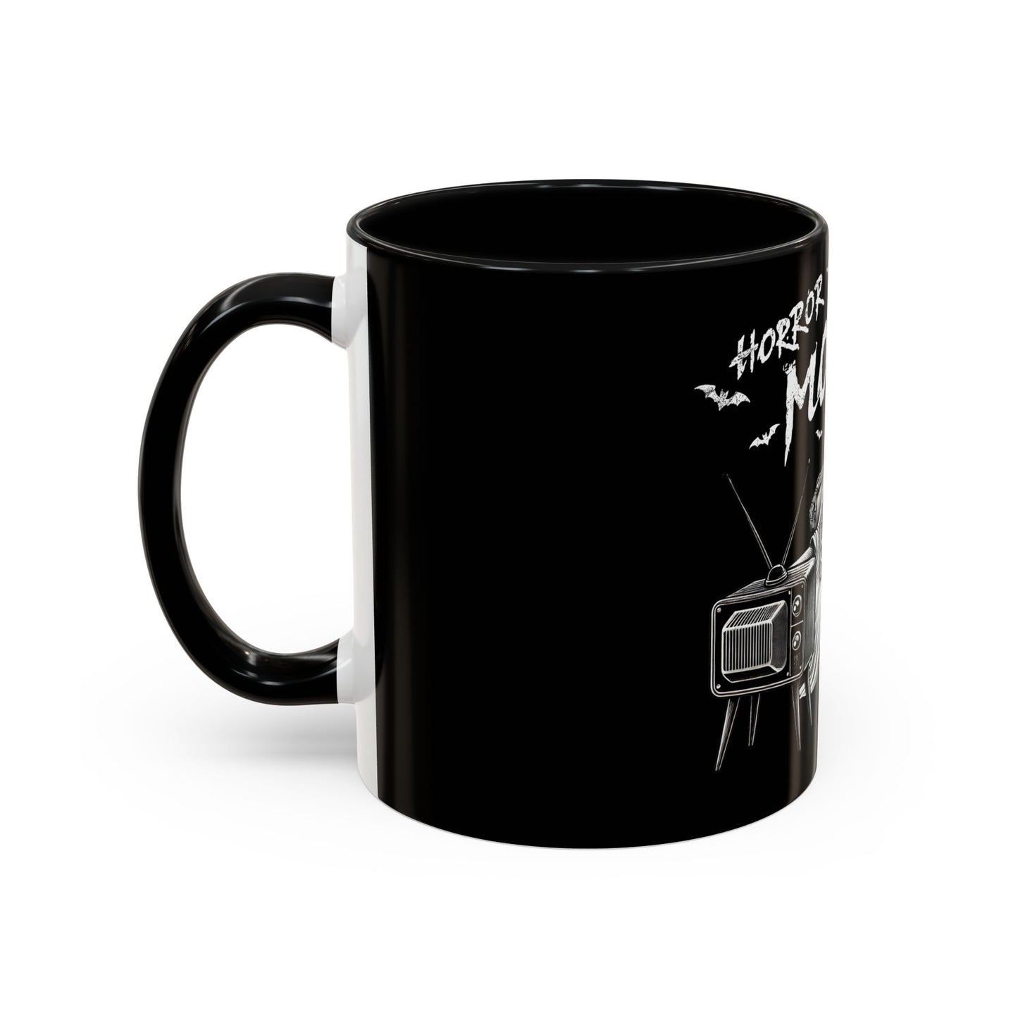 Horror Movies and Chill - Accent Coffee Mug (11, 15oz)