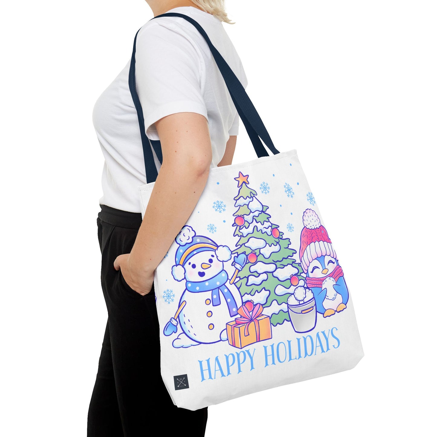 Happy Holidays Christmas Buddies -Tote Bag