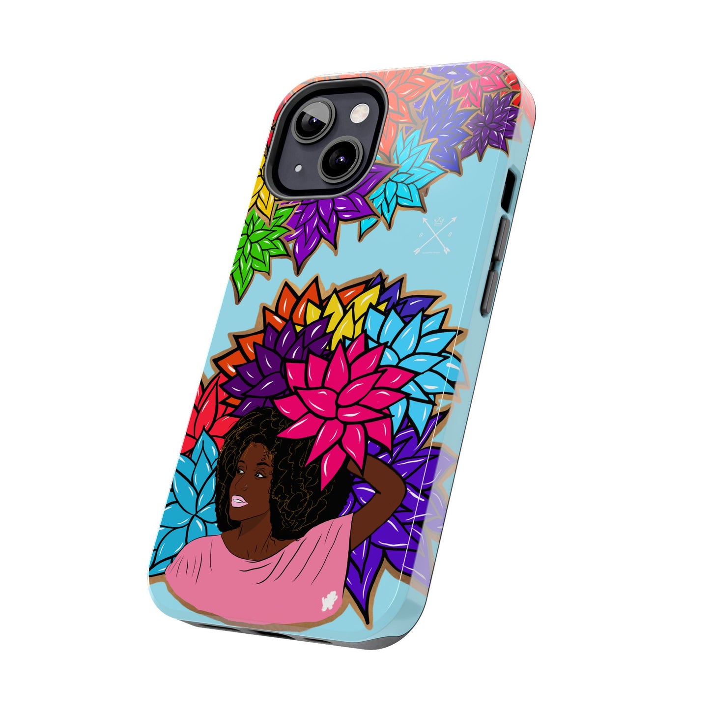 Beauty with Flowers - Tough Phone Cases
