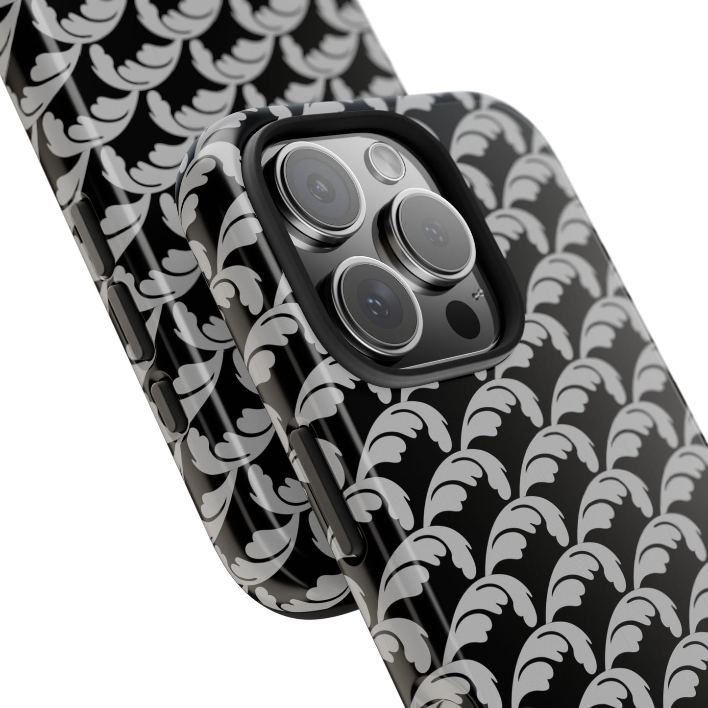 Beautiful Beloved One Flourish (silver/black) - Tough Phone Cases