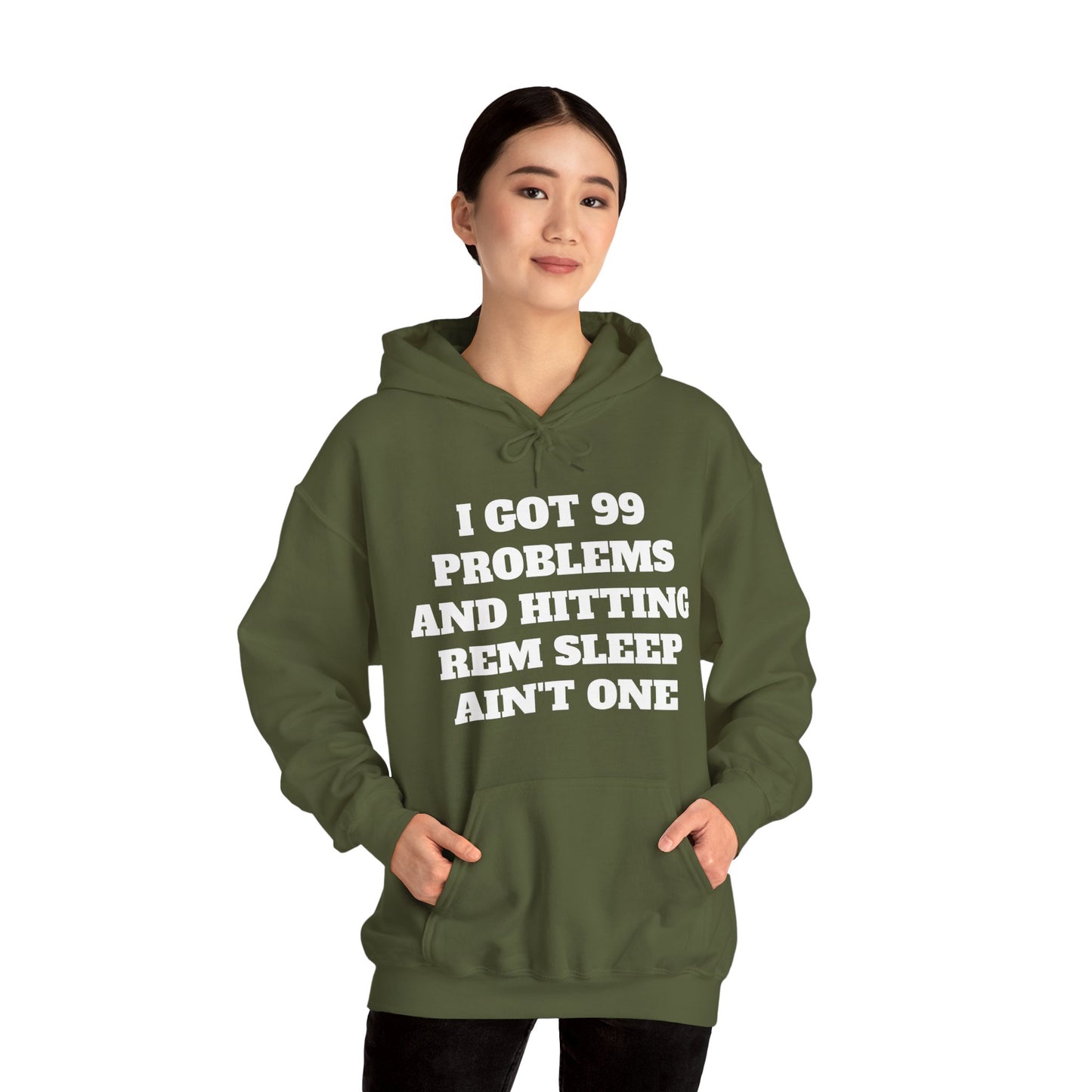 I Got 99 Problems/Narcolepsy Sucks - Unisex Heavy Blend™- Hooded Sweatshirt