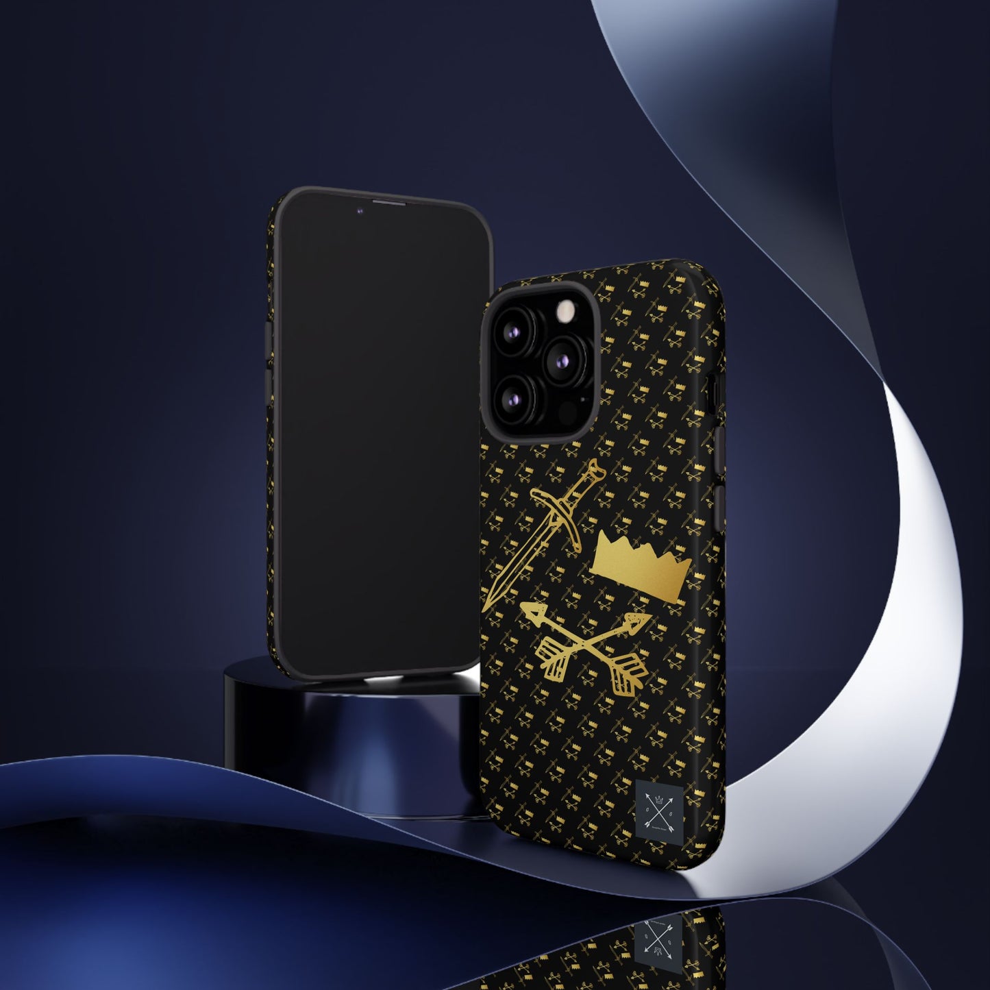 Gold and Bold Warrior - Tough Phone Cases
