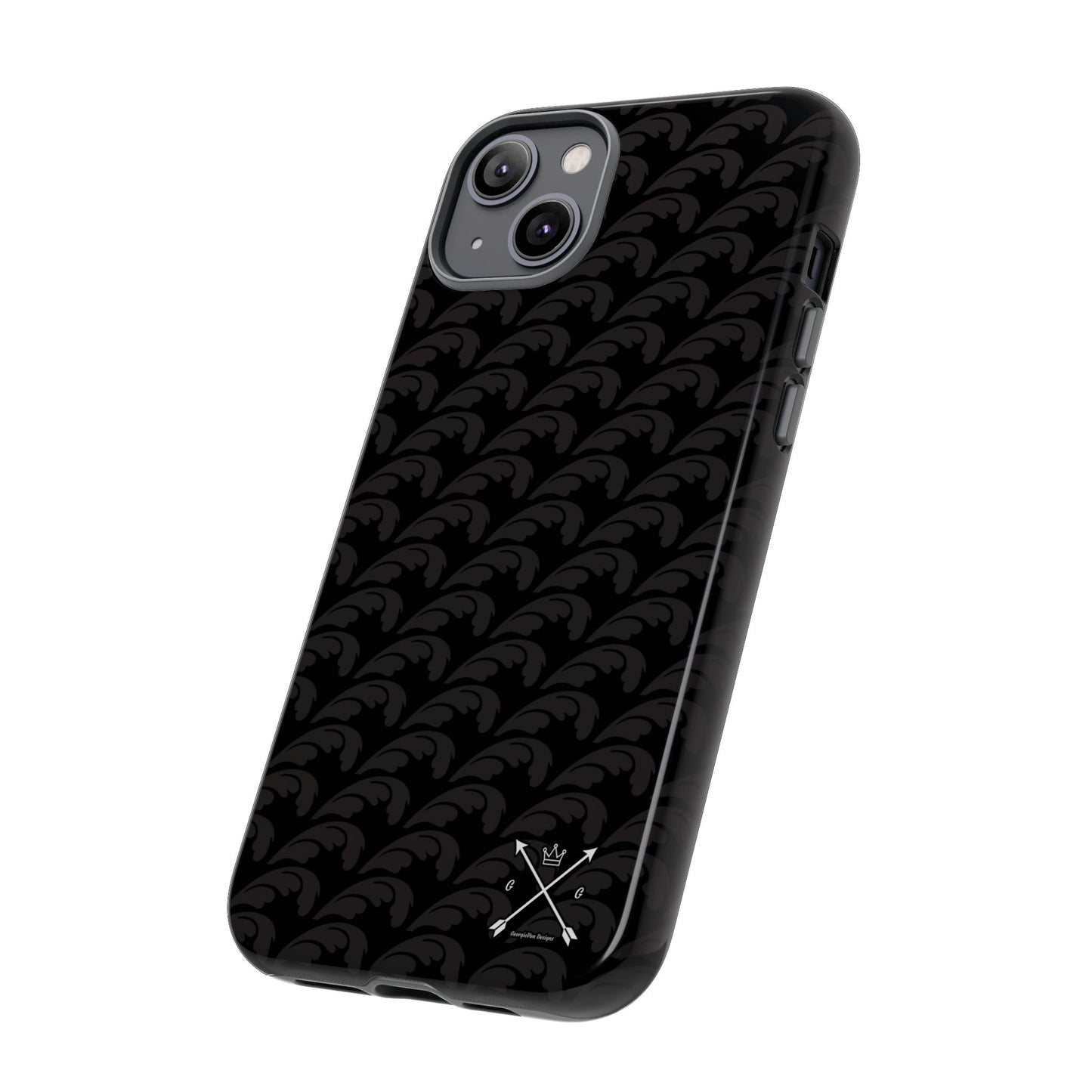 Beautiful Beloved One Flourish - Tough Phone Cases (black/black)