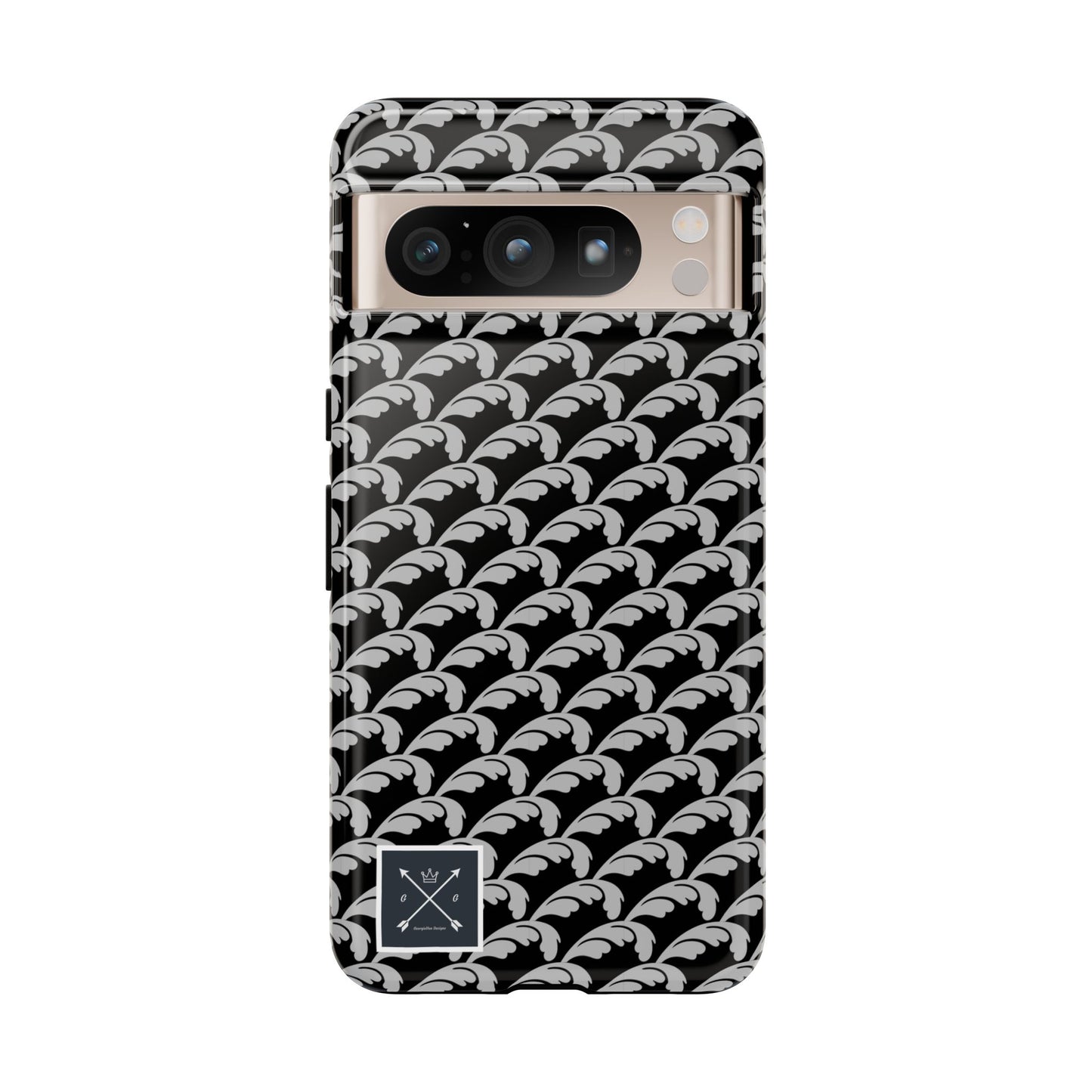 Beautiful Beloved One Flourish (black/silver) - Tough Phone Cases