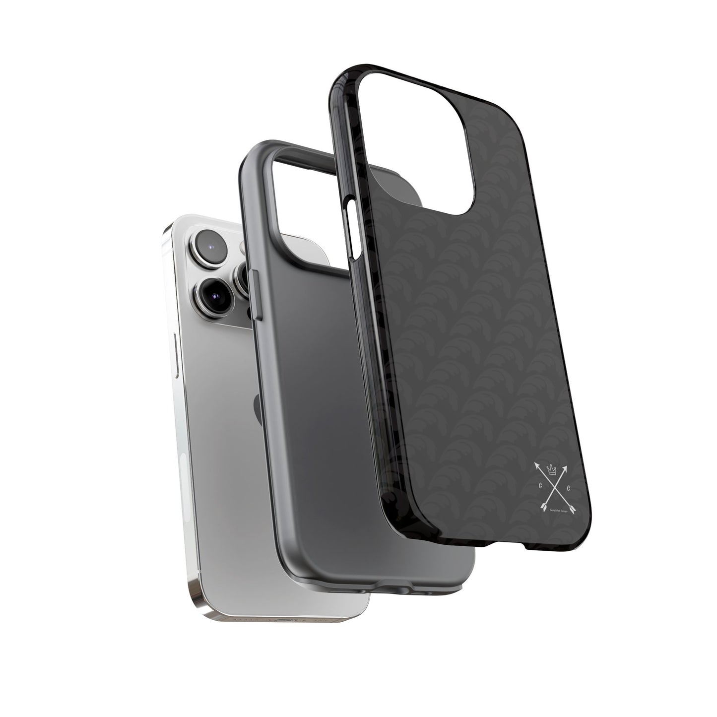 Beautiful Beloved One Flourish - Tough Phone Cases (black/black)