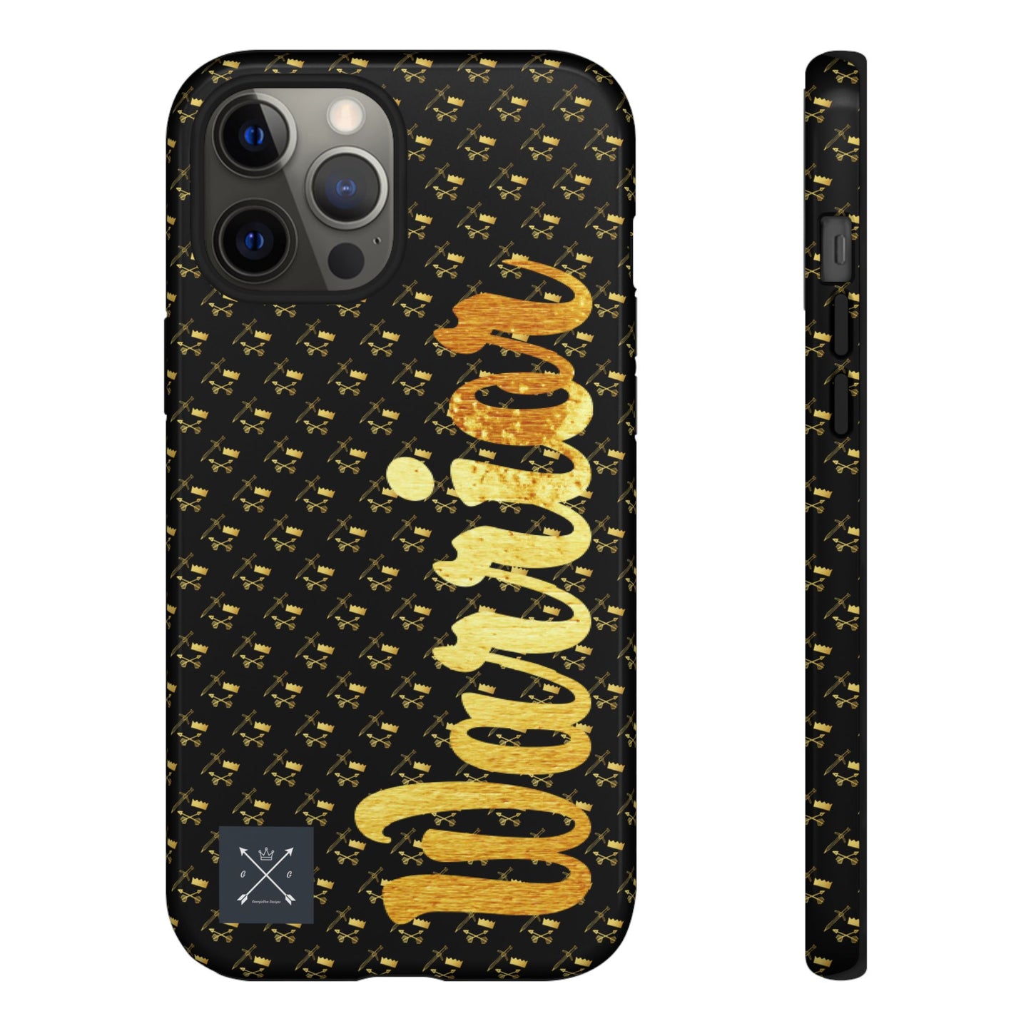 Gold and Bold Warrior - Tough Phone Cases