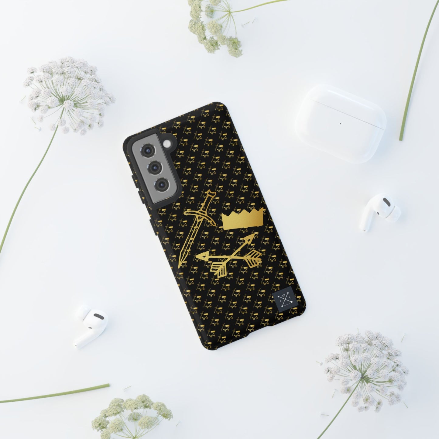 Gold and Bold Warrior - Tough Phone Cases