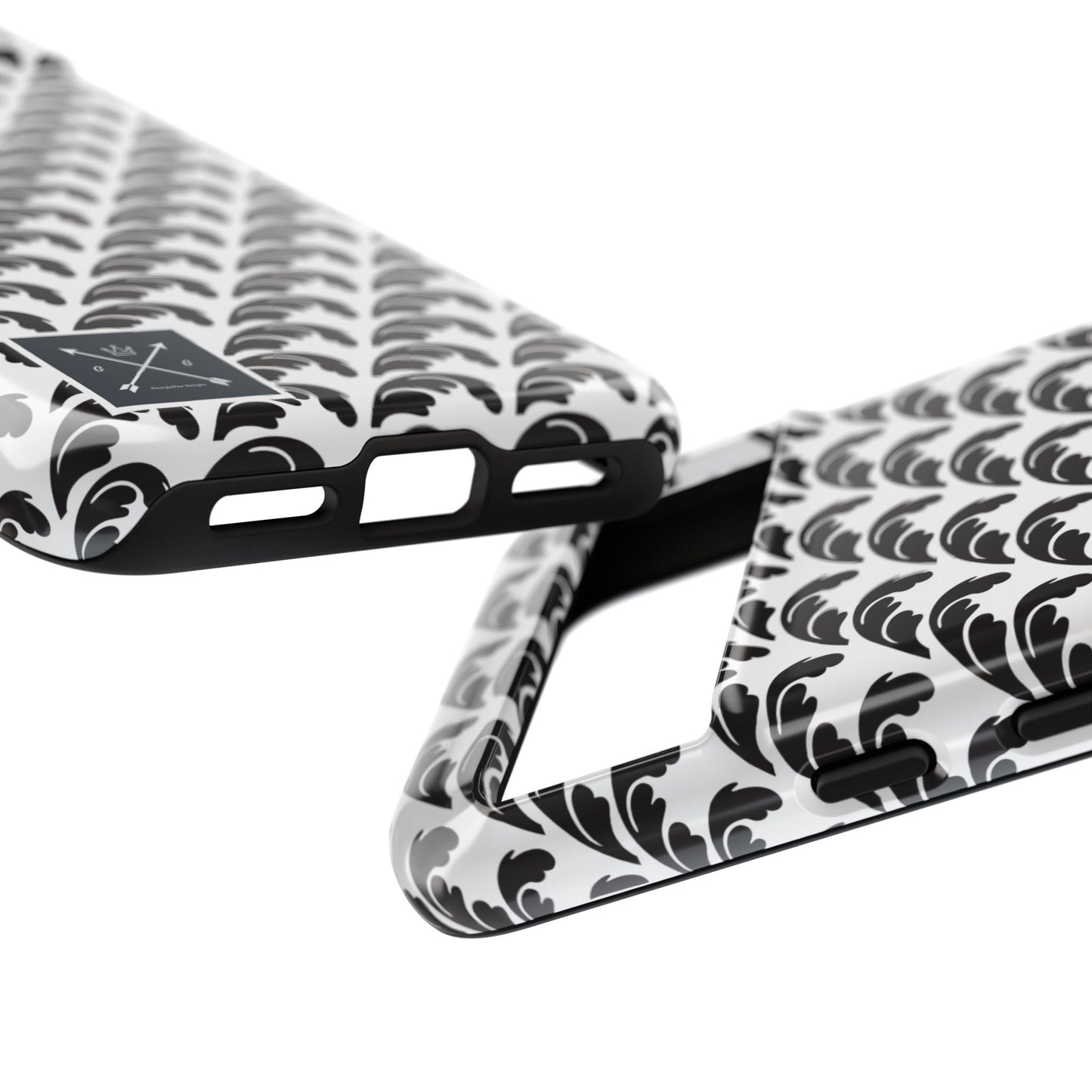 Beautiful Beloved One Flourish (black/white) - Tough Phone Cases