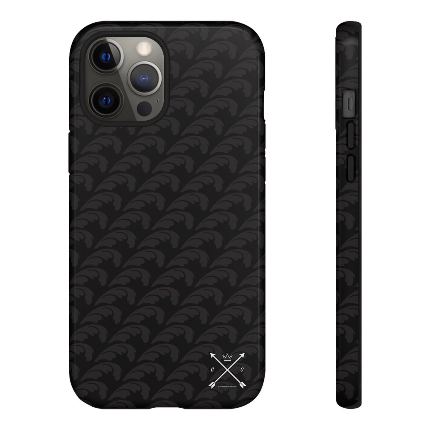 Beautiful Beloved One Flourish - Tough Phone Cases (black/black)