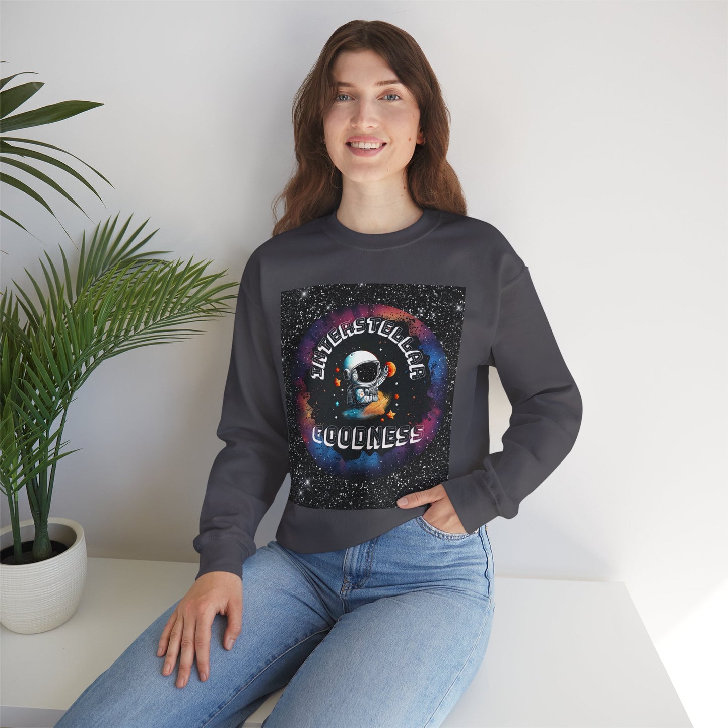 Interstellar Goodness - Unisex Crewneck Sweatshirt