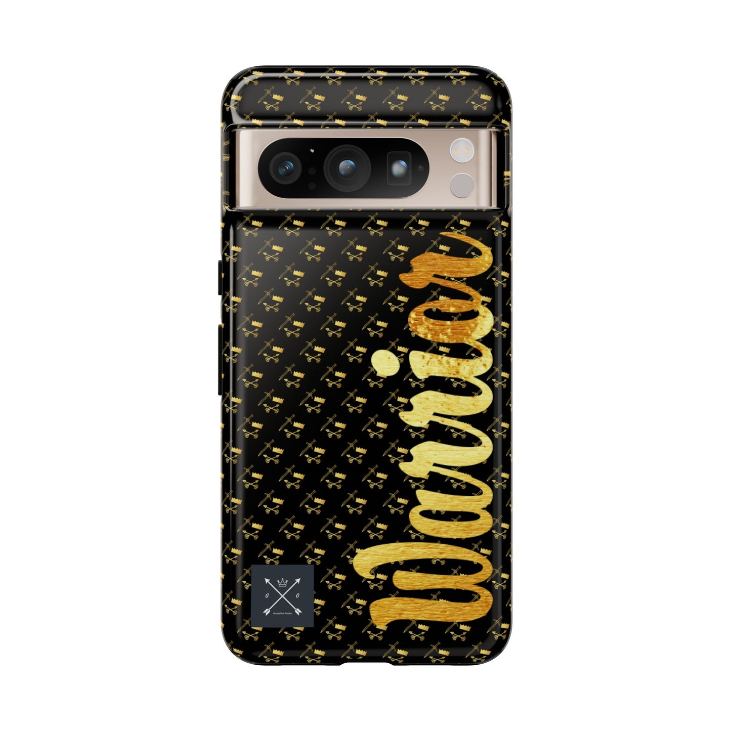 Gold and Bold Warrior - Tough Phone Cases