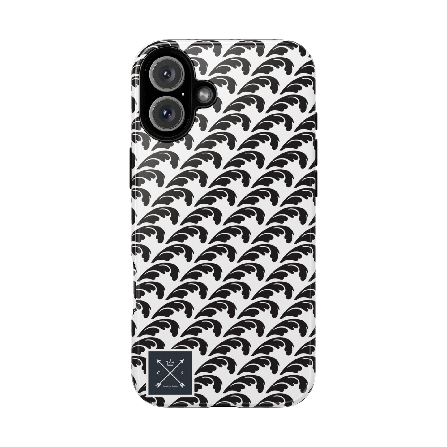 Beautiful Beloved One Flourish (black/white) - Tough Phone Cases