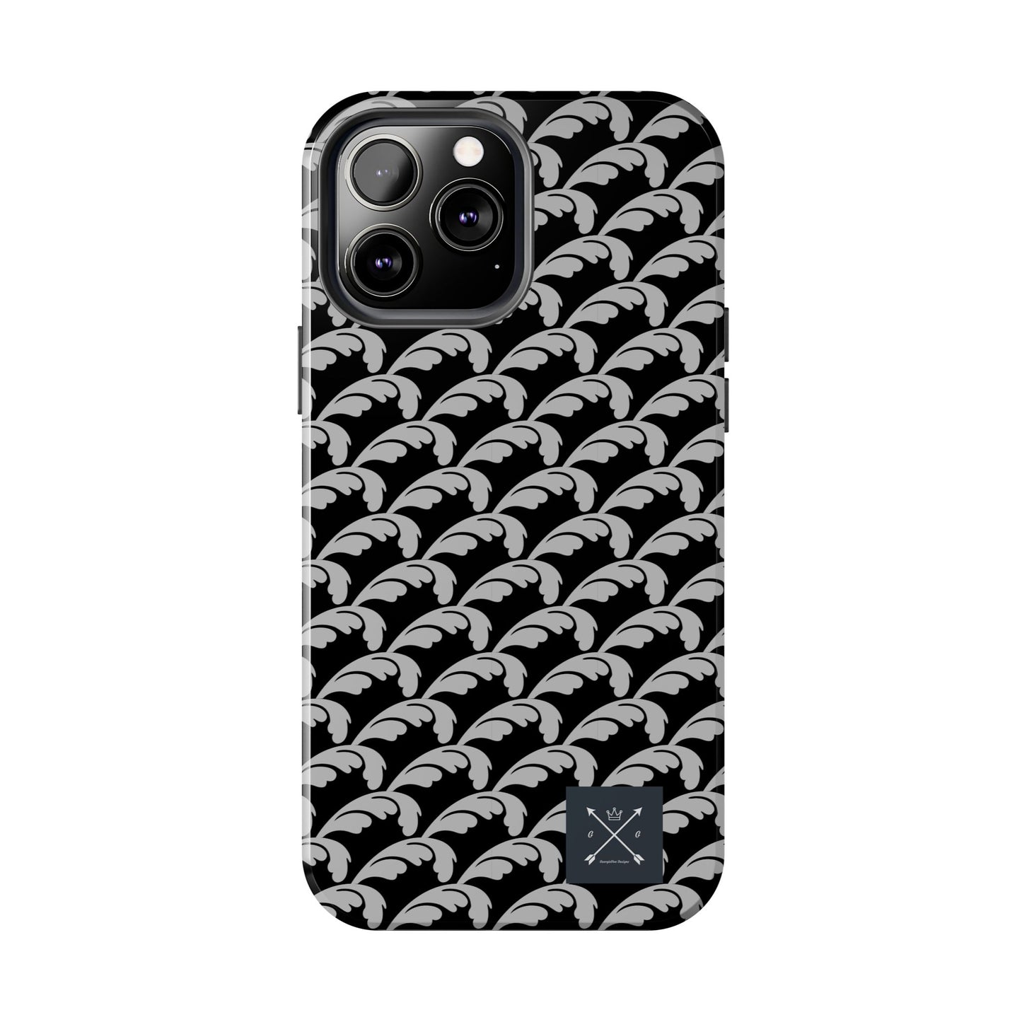 Beautiful Beloved One Flourish (silver/black) - Tough Phone Cases